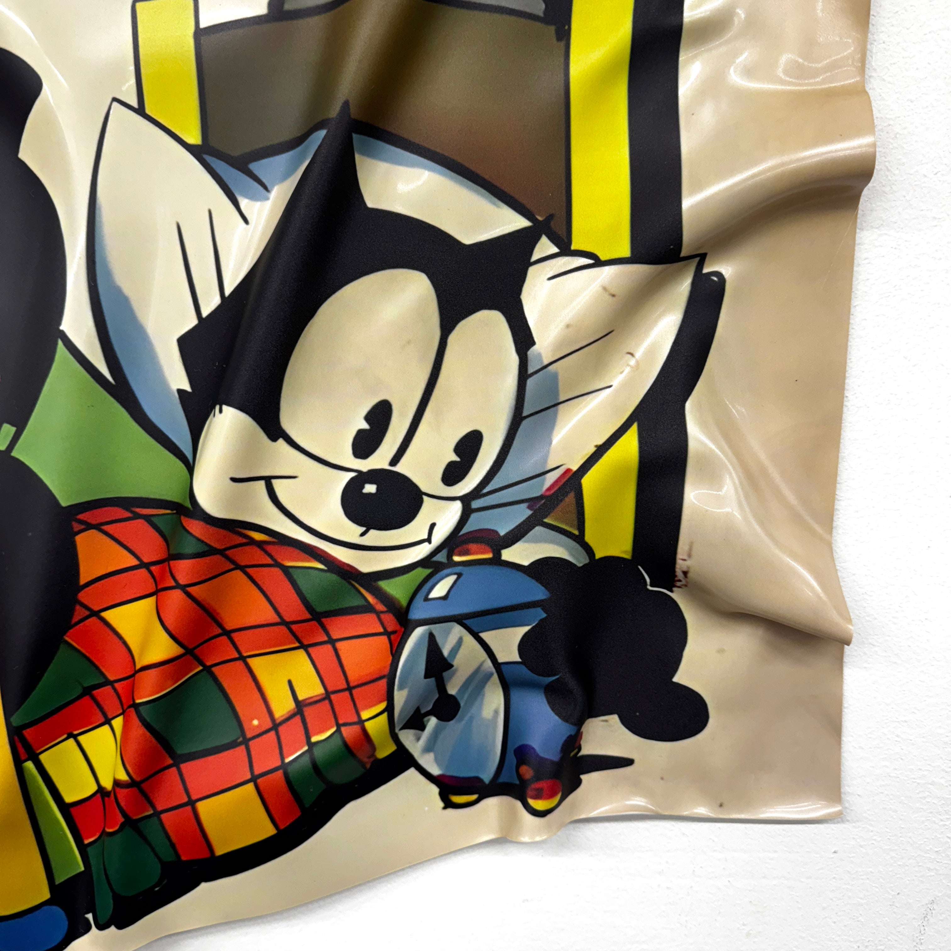 Tableau froissé - Felix the Cat "Vintage Comics"