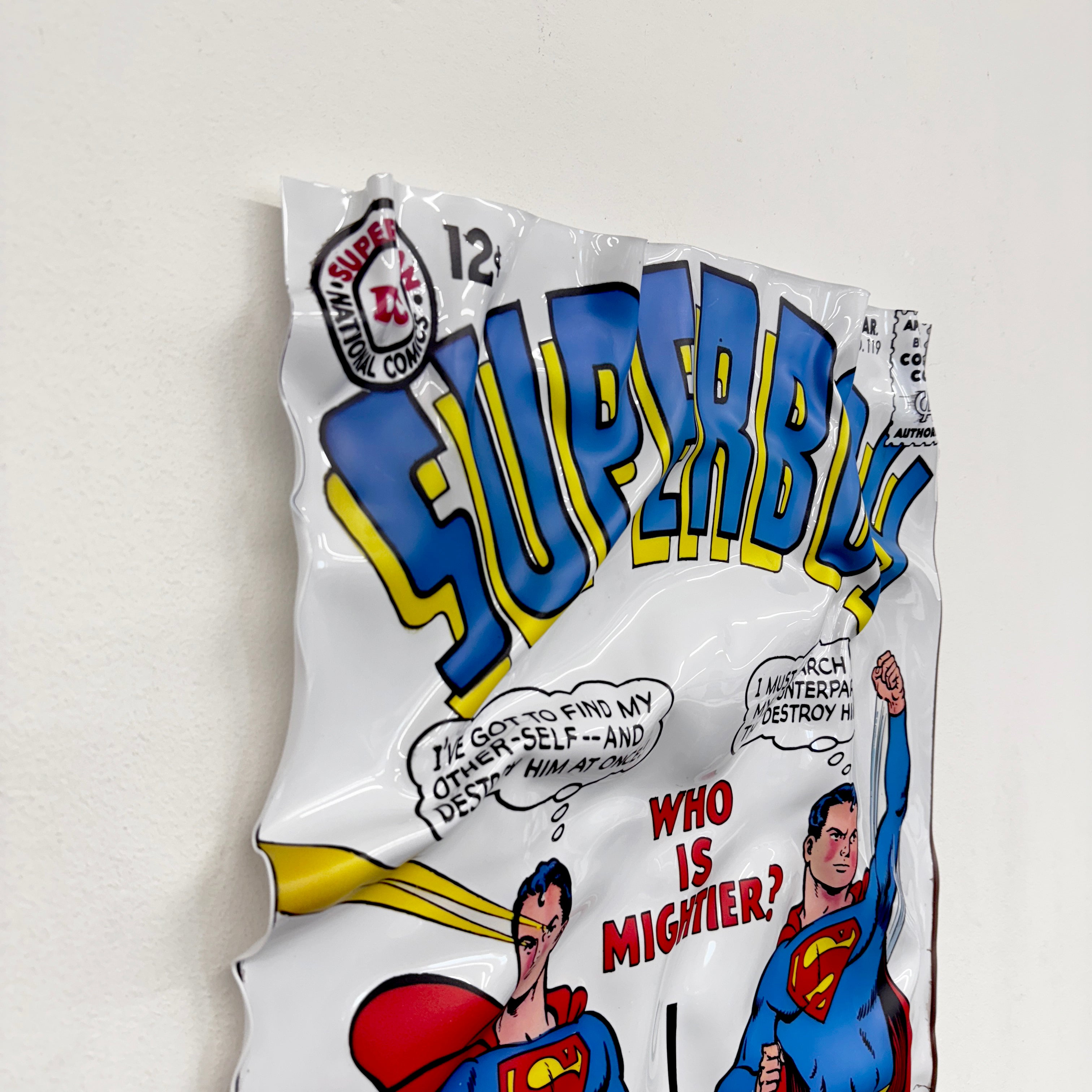 Tableau froissé - Superboy "Duel of the Superboys"