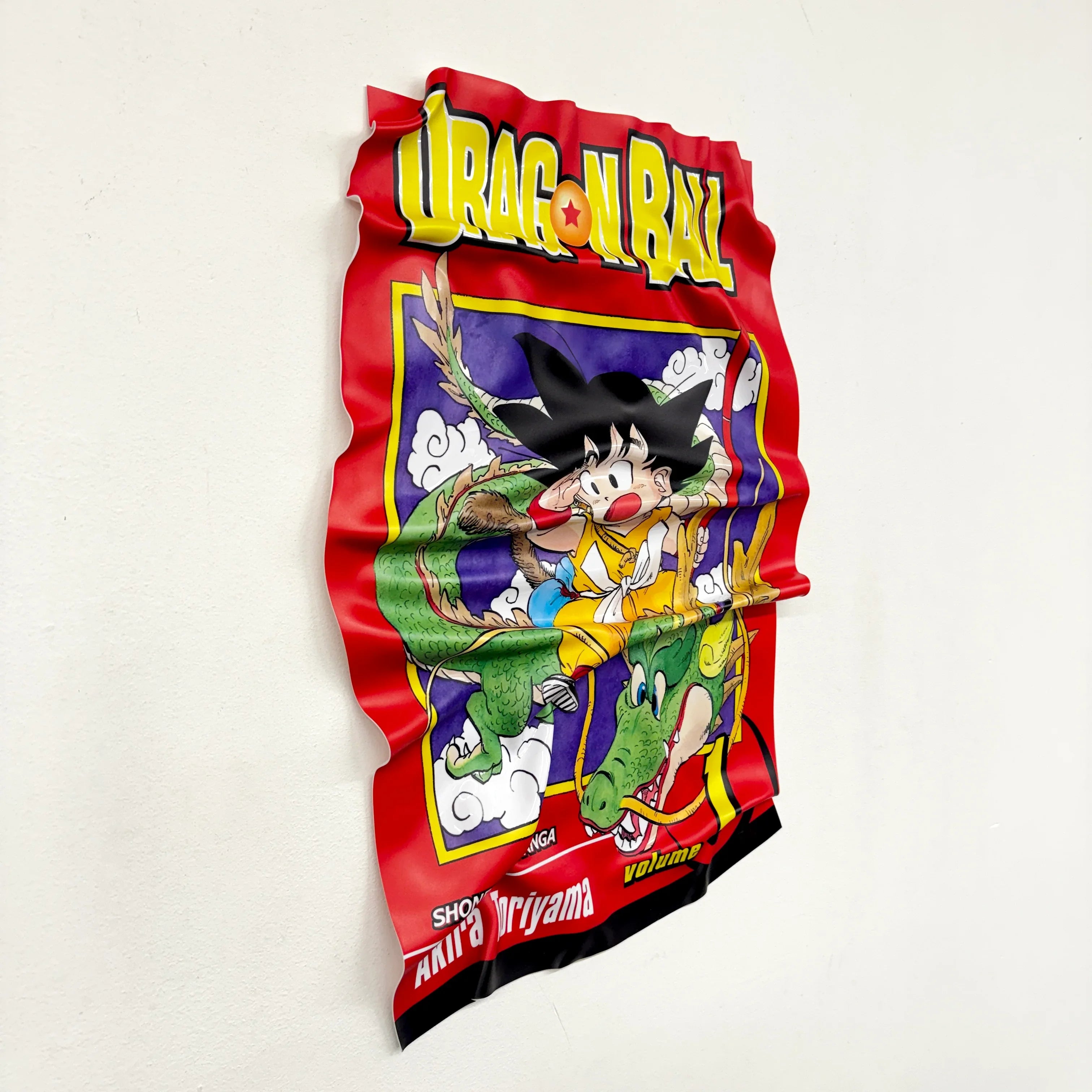 Crumpled poster – Dragon Ball "Volume 1"