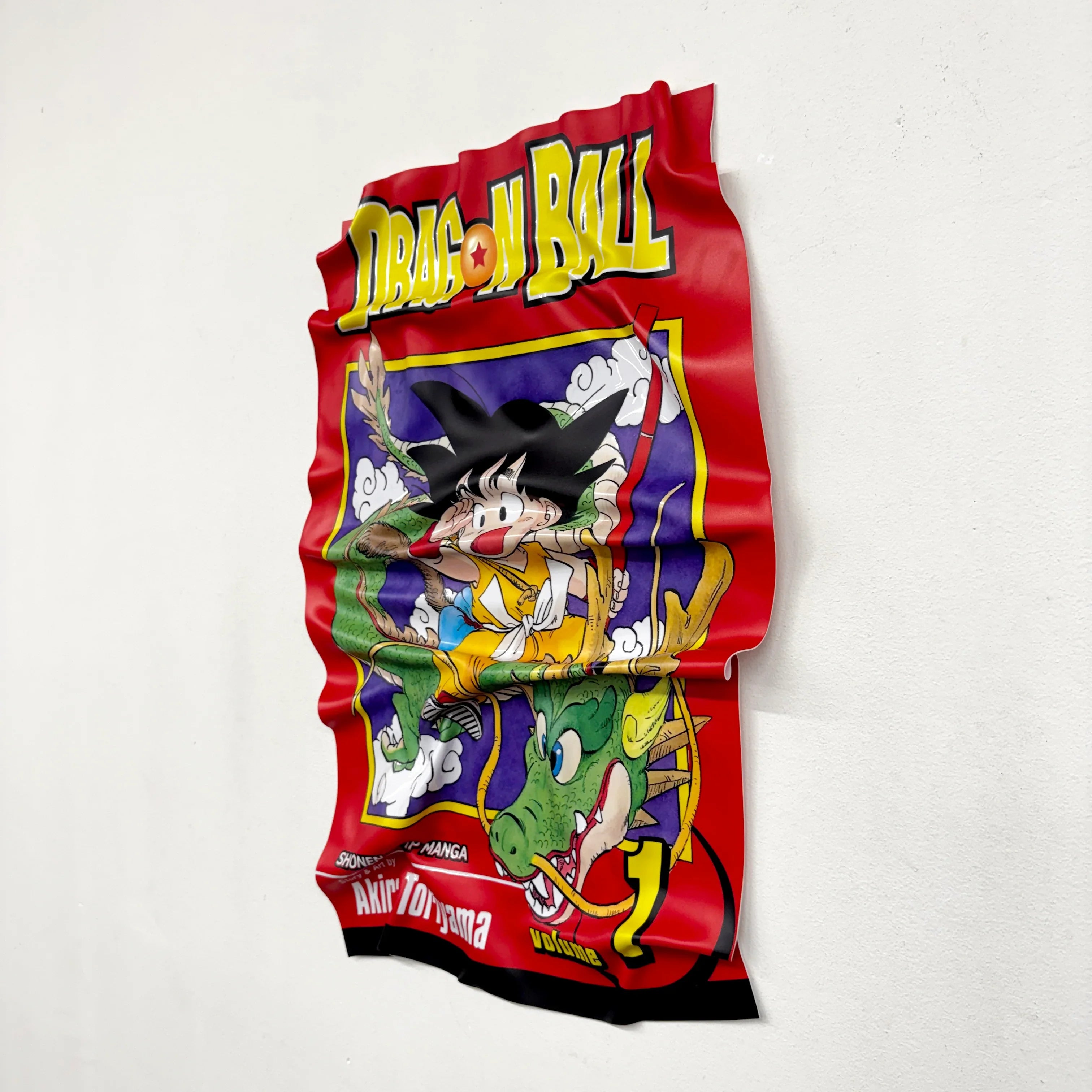 Crumpled poster – Dragon Ball "Volume 1"