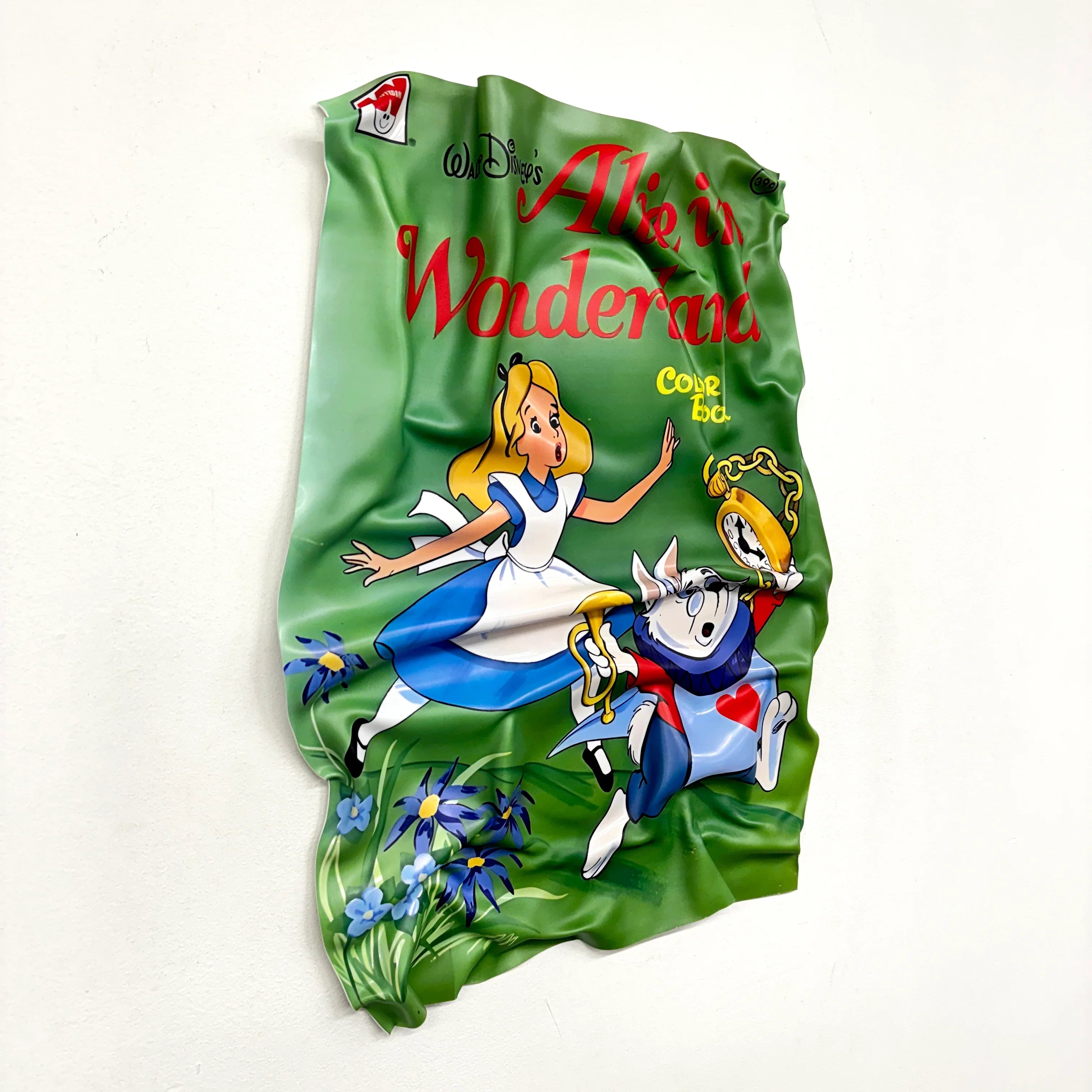 Crumpled Table – Alice in Wonderland "Color Book"