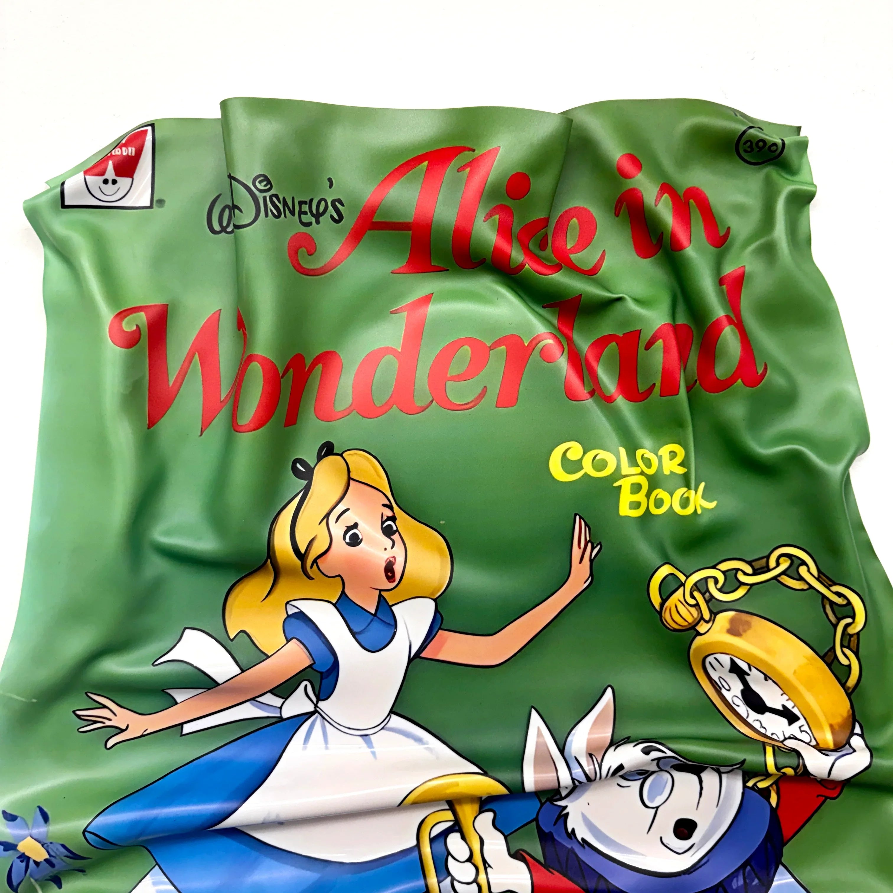 Crumpled Table – Alice in Wonderland "Color Book"