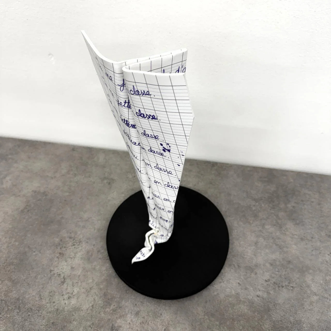 Scultura Déco Aereo Manuscrit Scolaire – Scultura moderna AVA