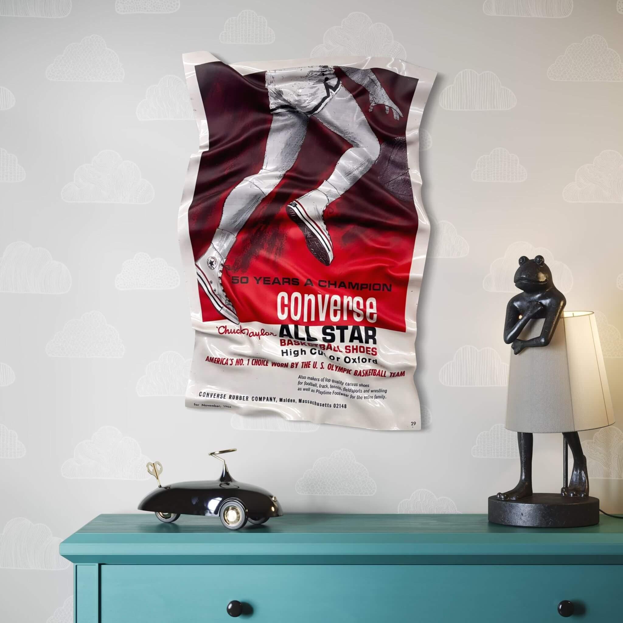 Tableau froissé – Converse All Star
