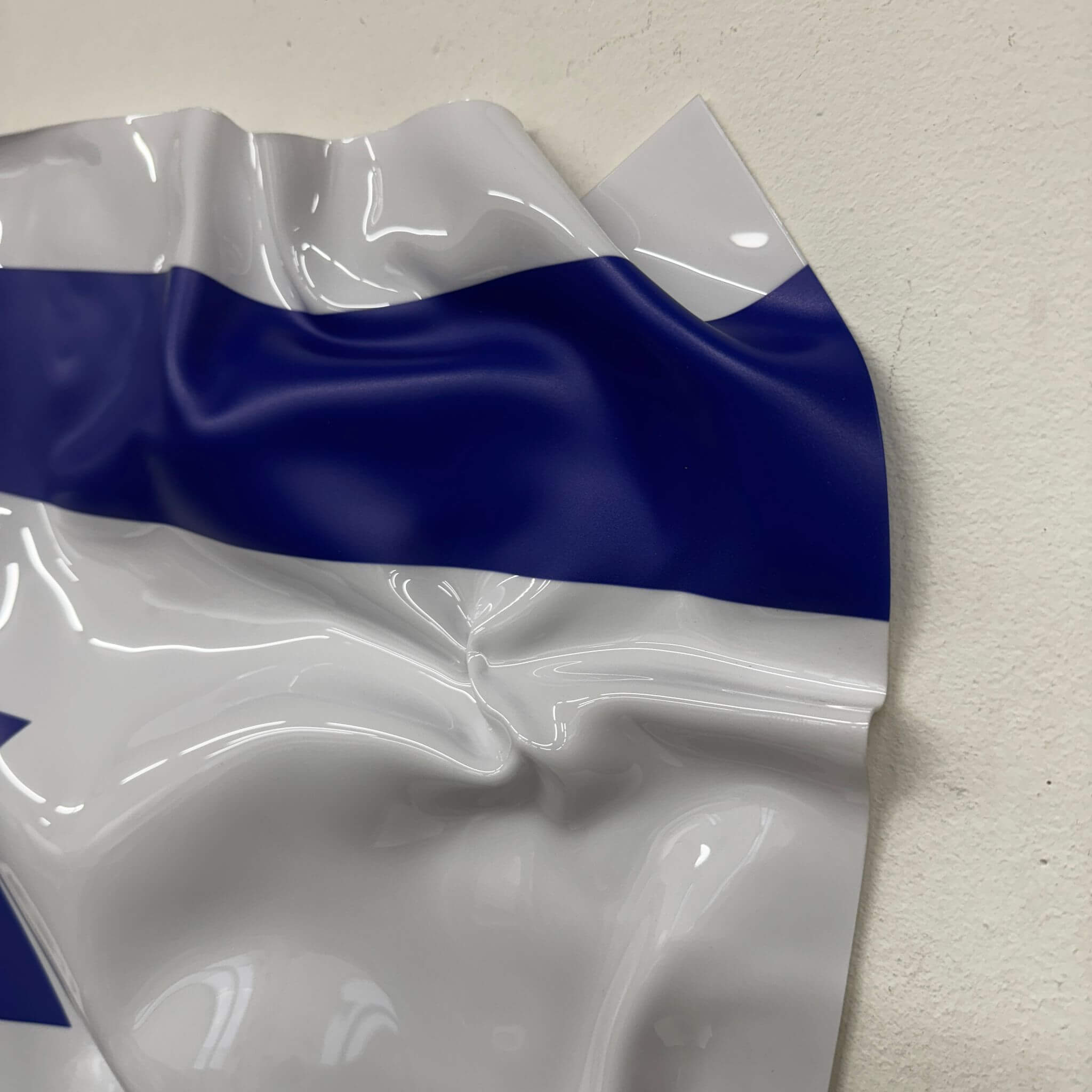 Zerknittertes Tableau - Deutscher Flagge