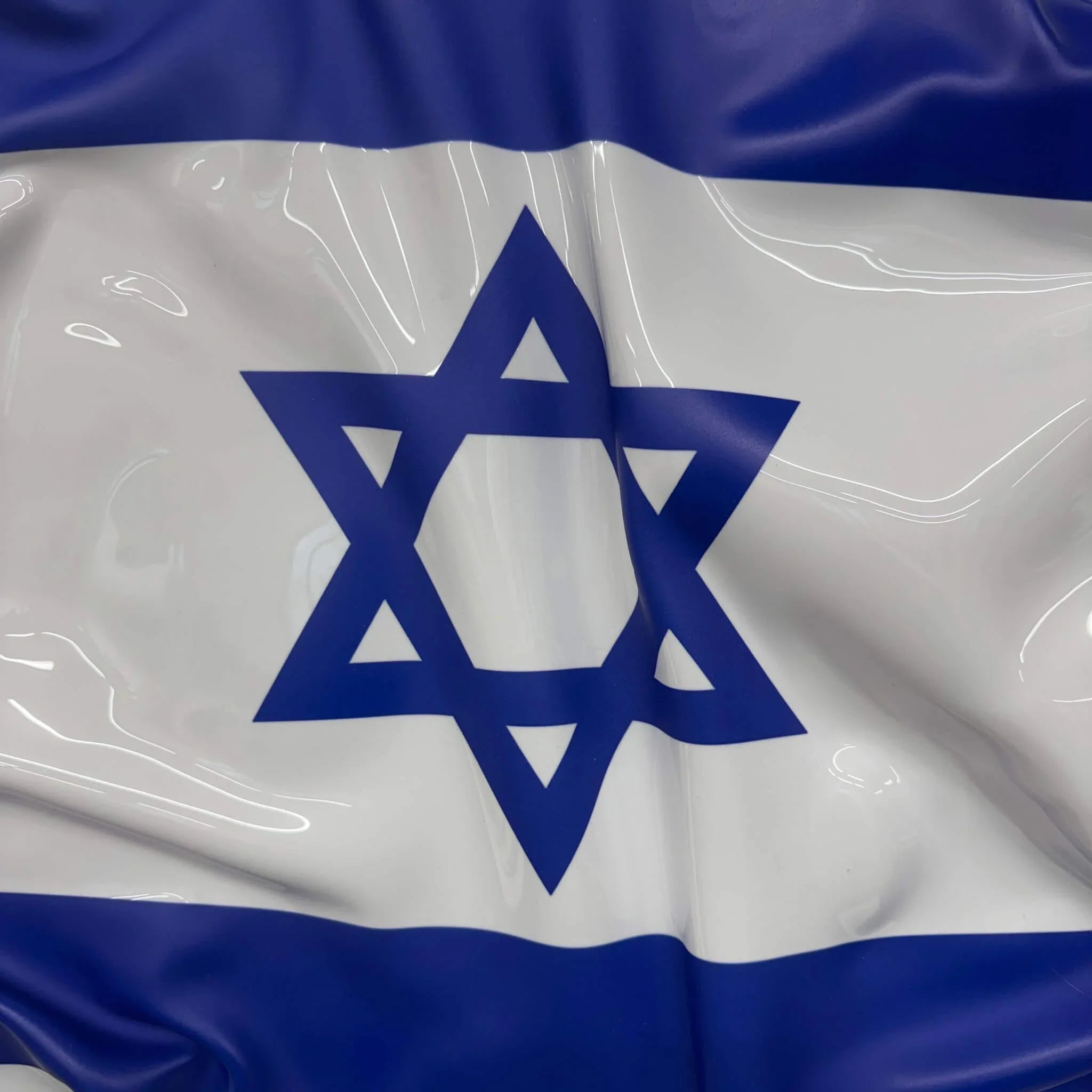 Tableau Déco Drapeau Israël – Tableau froissé