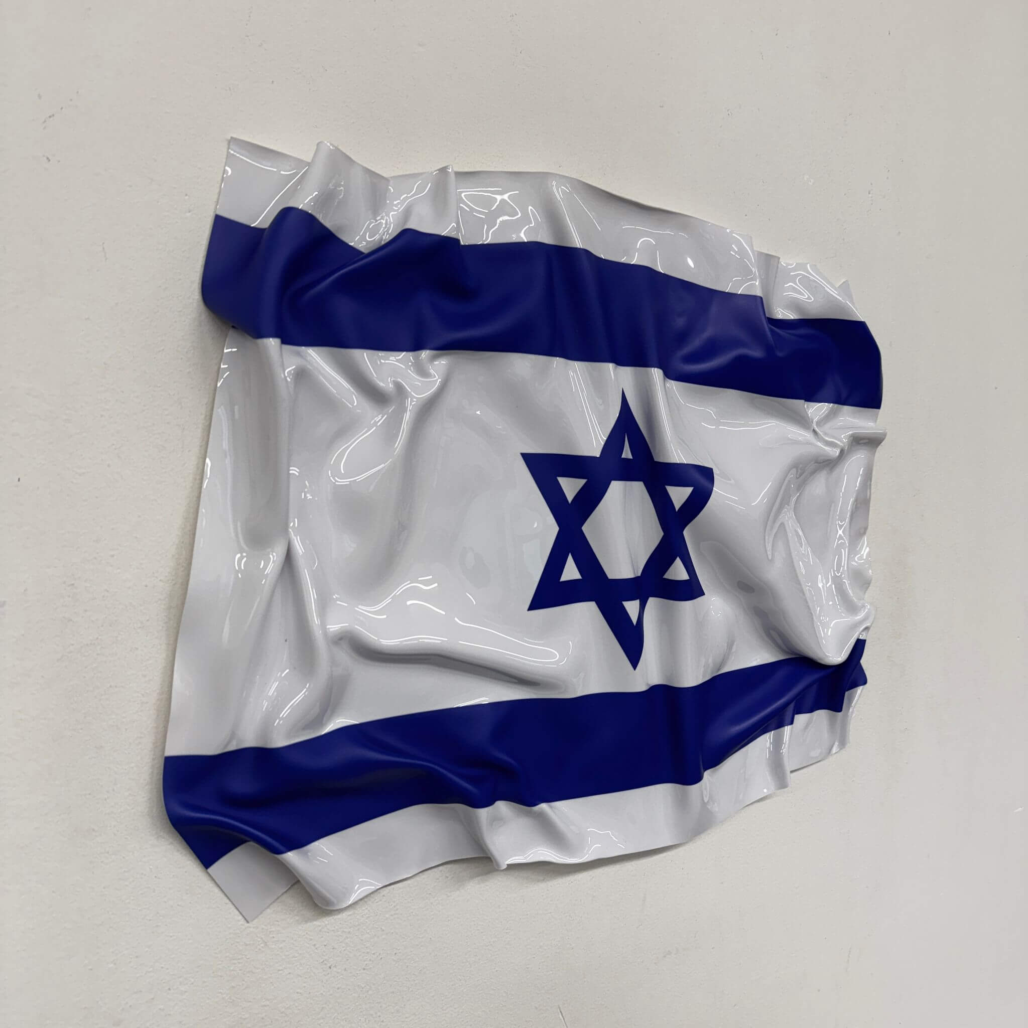 Zerknittertes Tableau - Deutscher Flagge