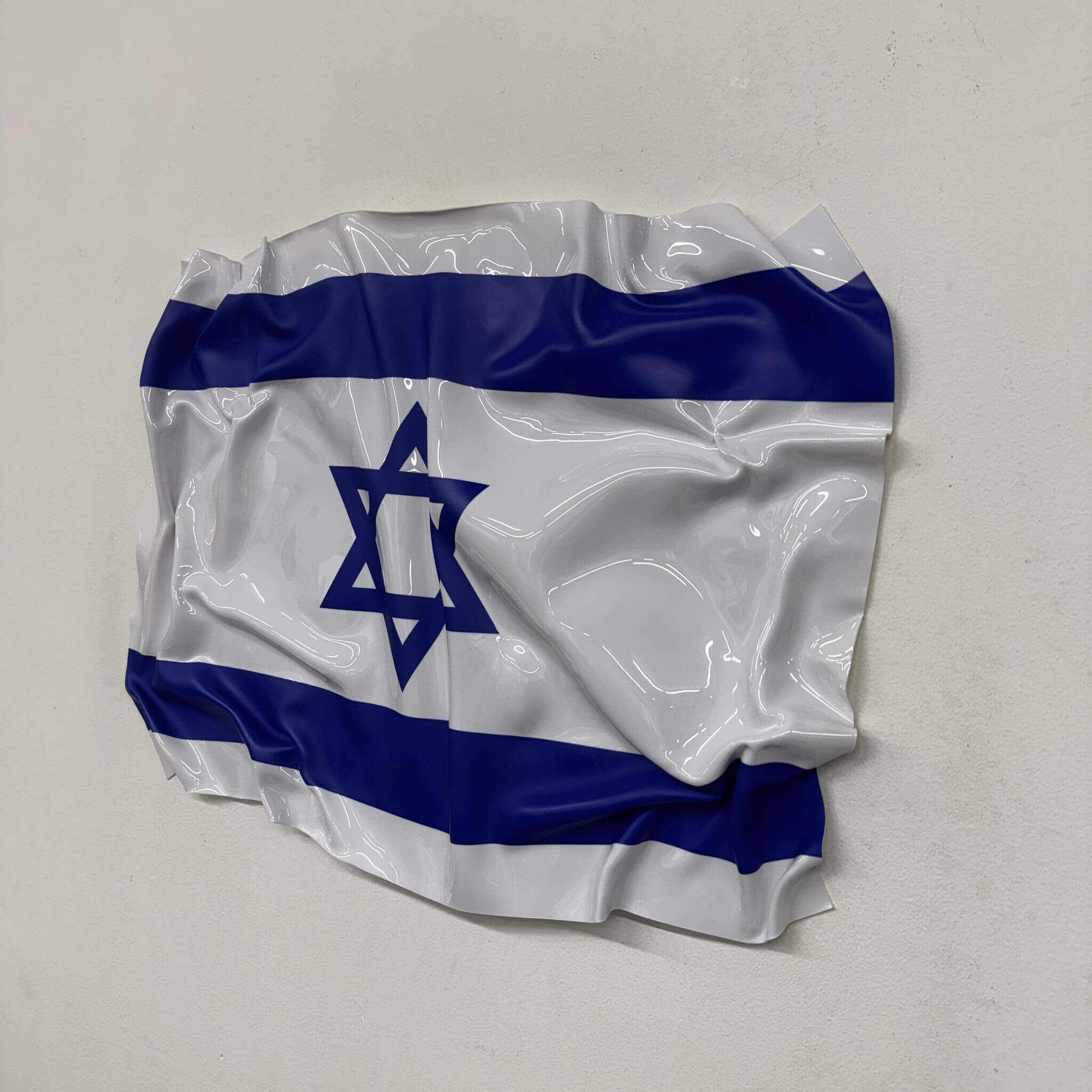 Zerknittertes Tableau - Deutscher Flagge