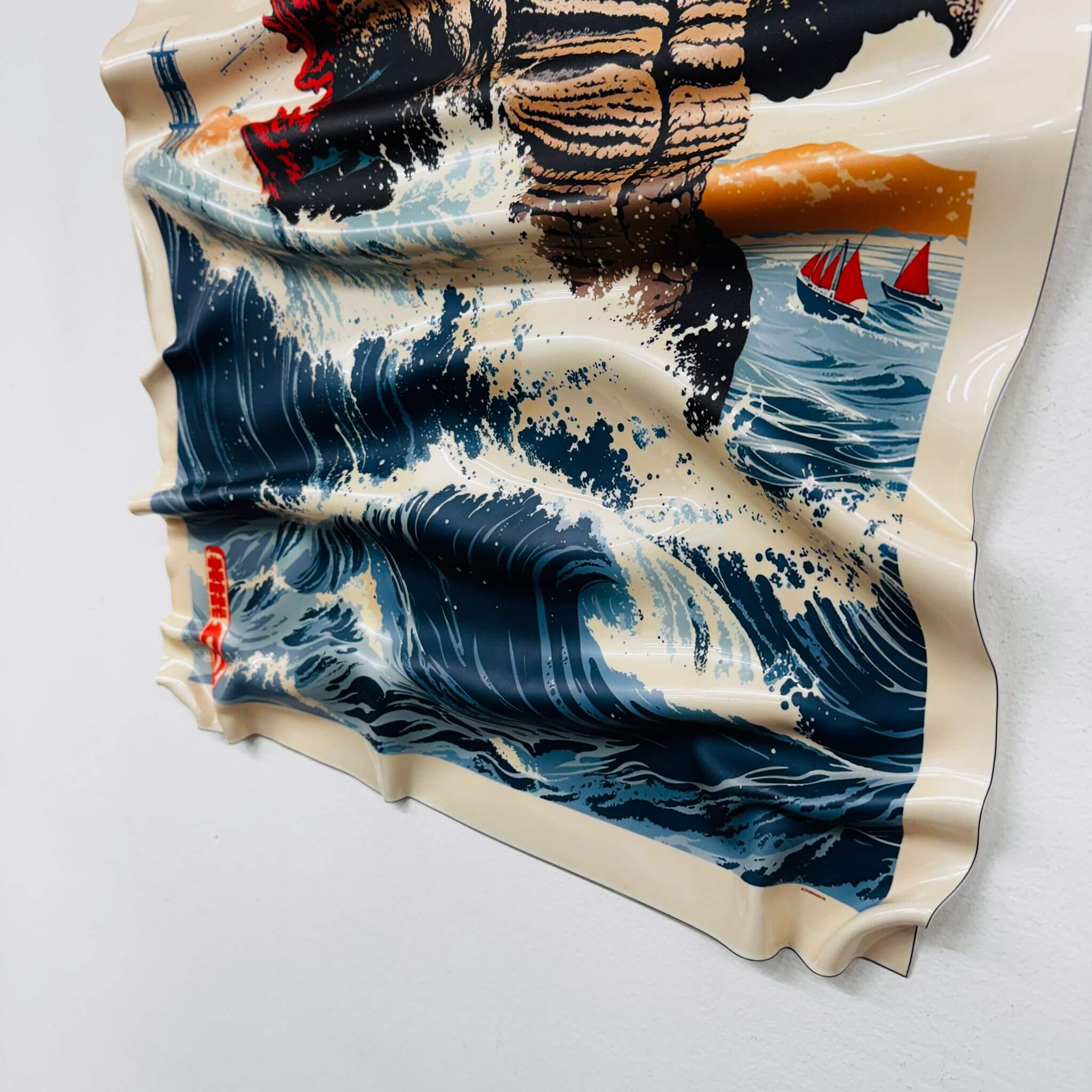 Zerknittertes Bild - Pokémon-Karte "Pikachu"