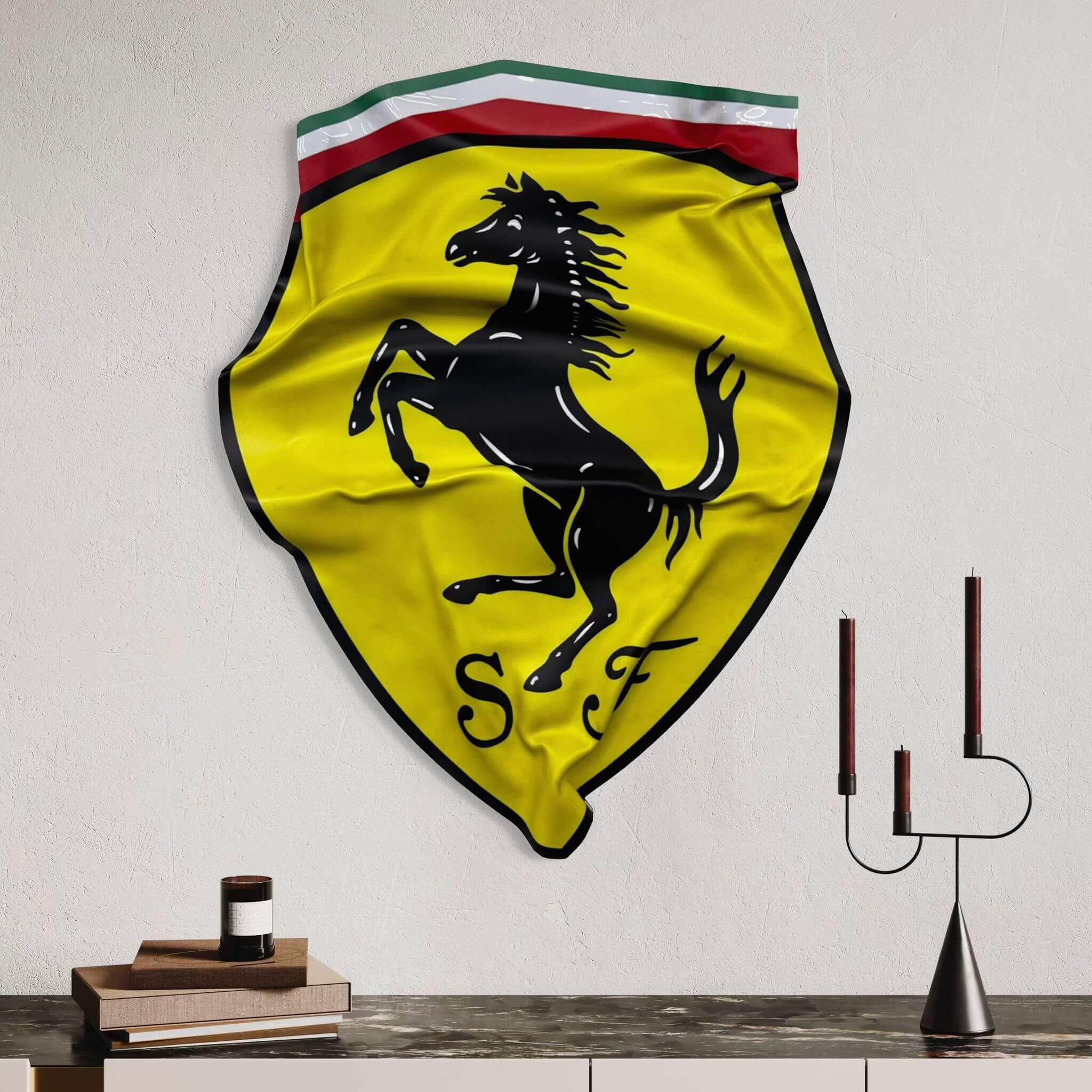 Tableau froissé – Ferrari