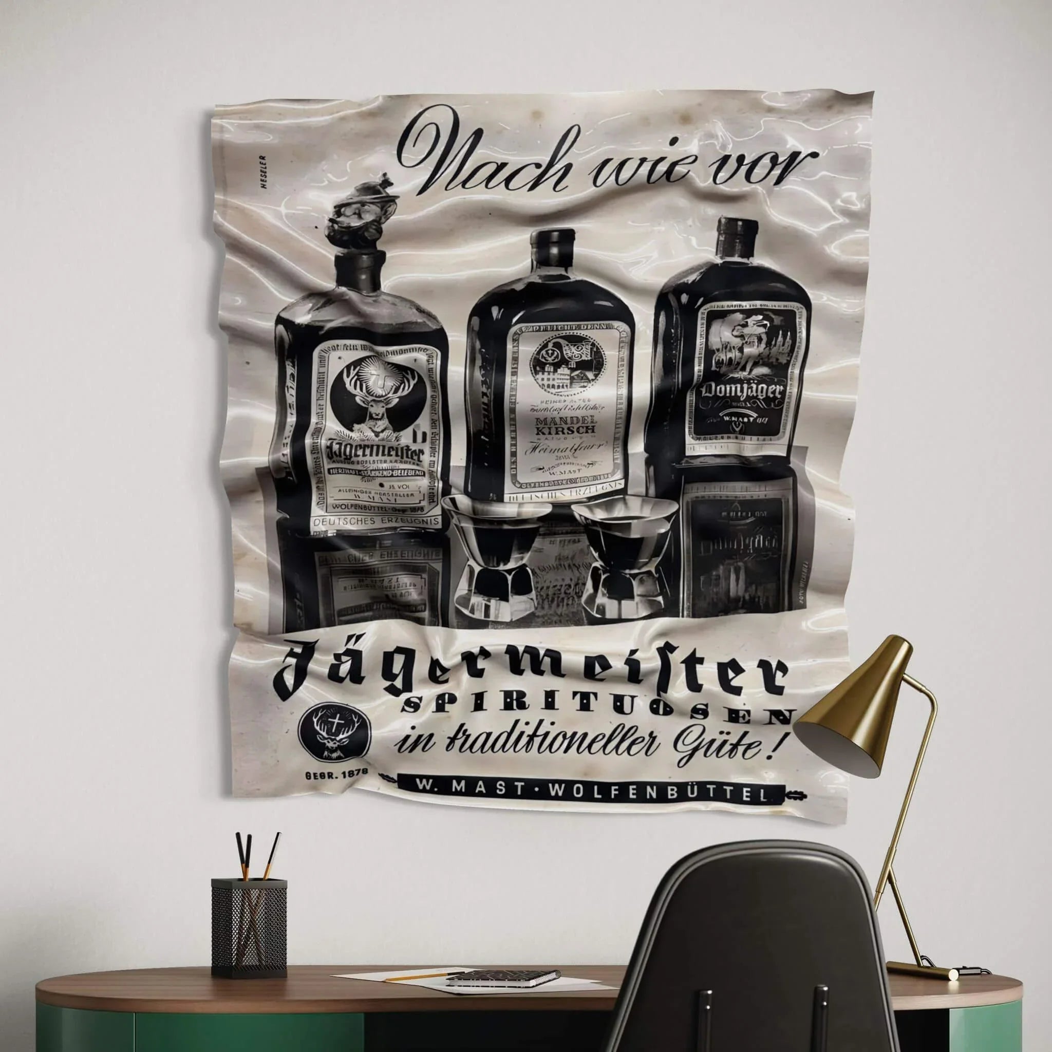 Tableau froissé – Jägermeister