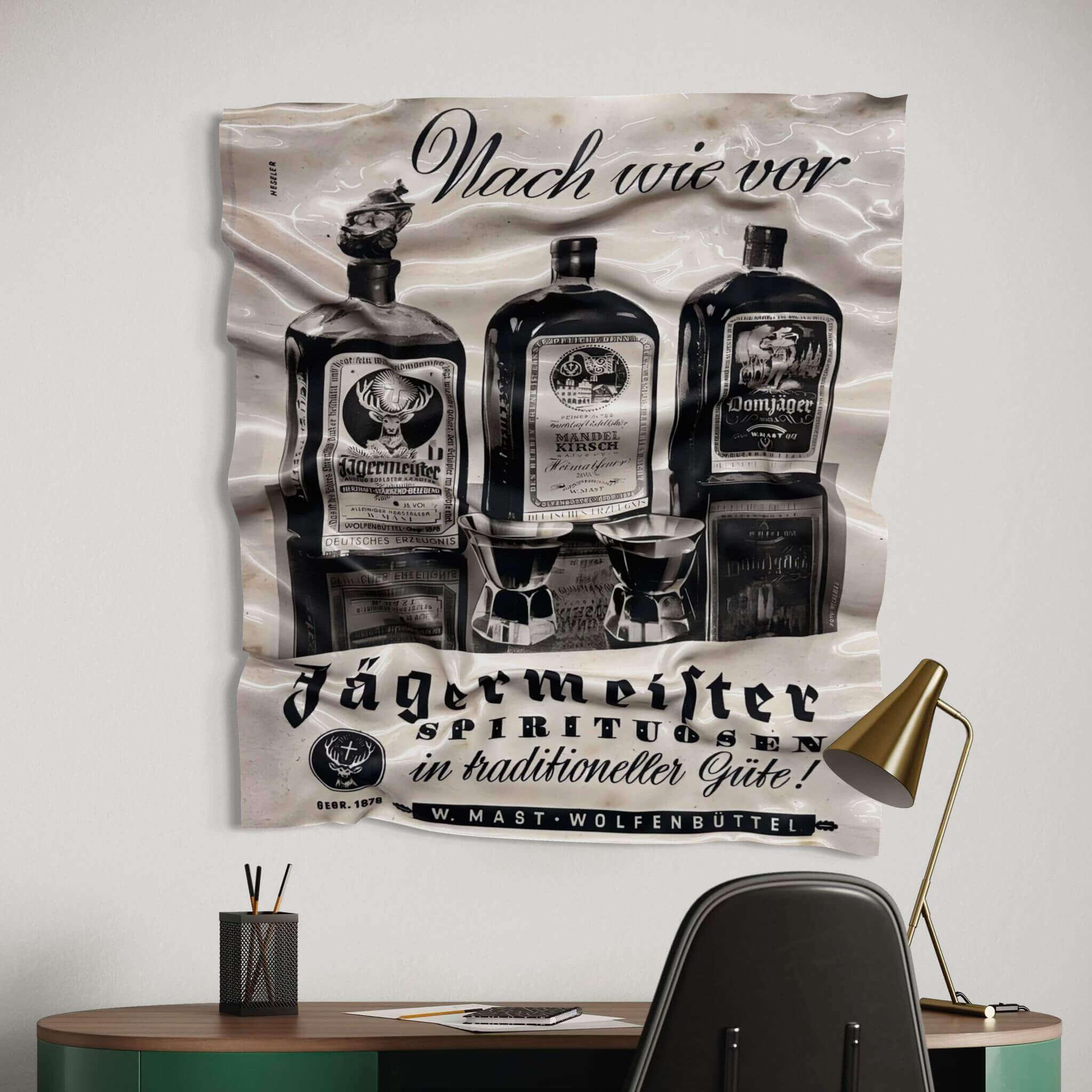 Tableau froissé – Jägermeister
