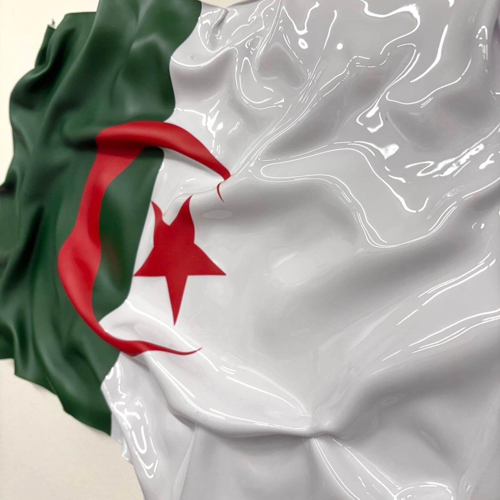 Zerknittertes Tableau - Deutscher Flagge