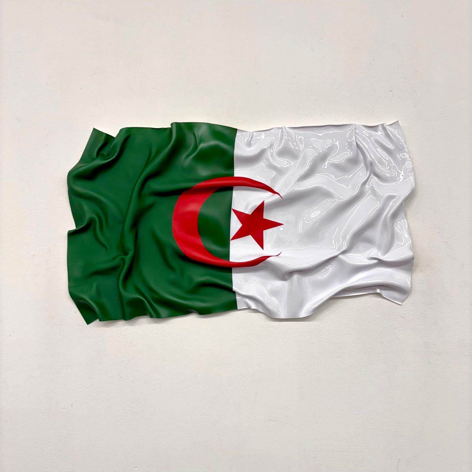 Zerknittertes Tableau - Deutscher Flagge