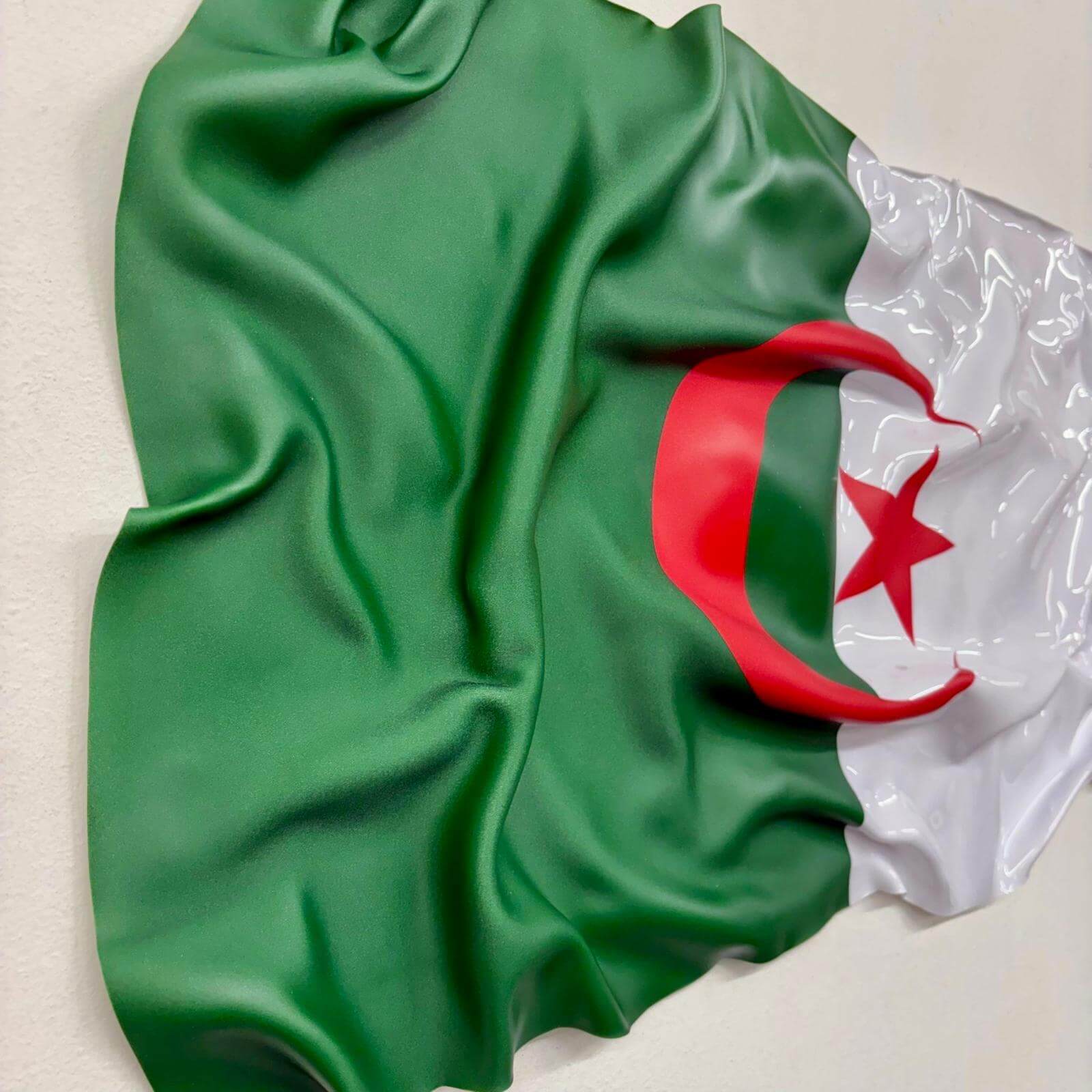 Zerknittertes Tableau - Deutscher Flagge