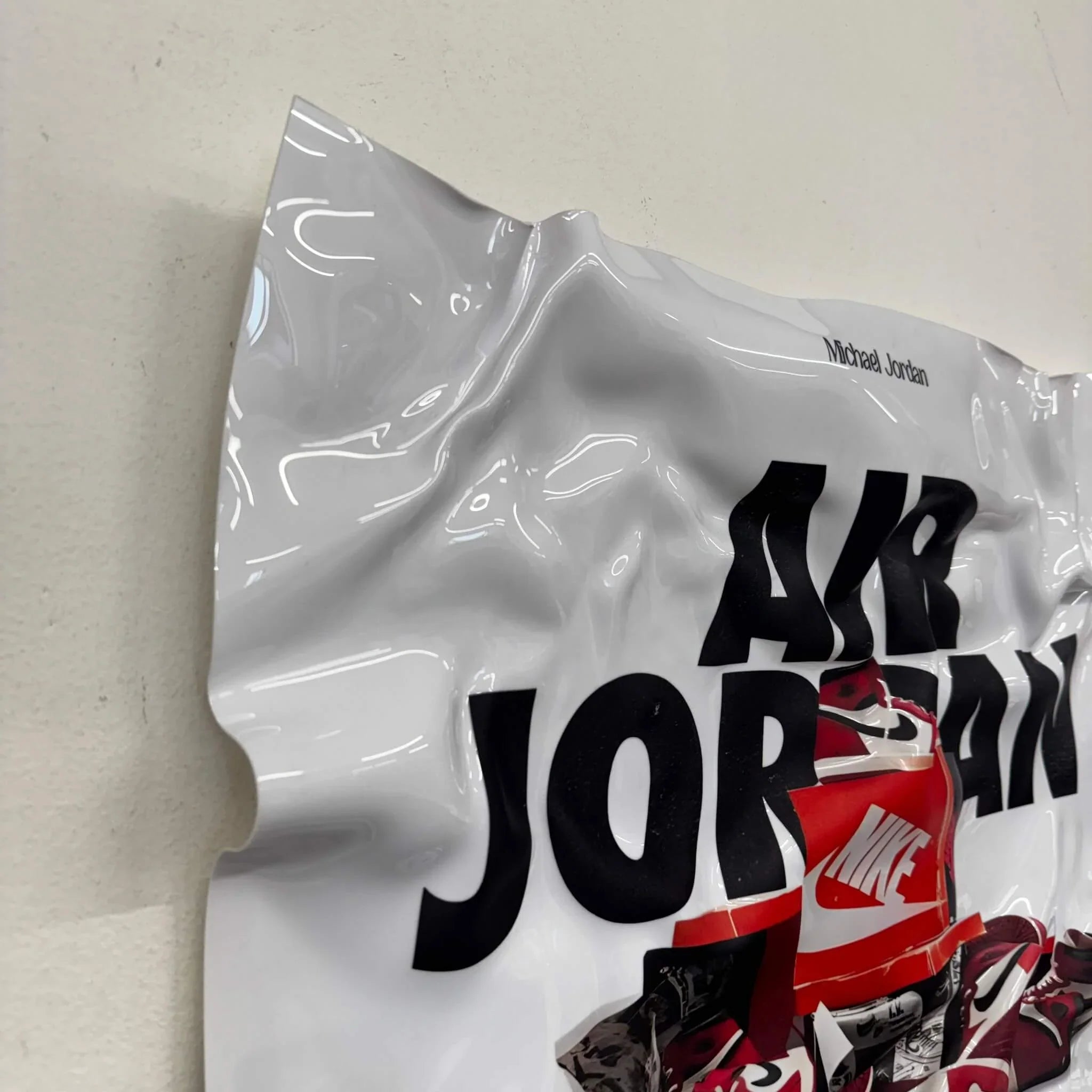 Tableau froissé – Air Jordan