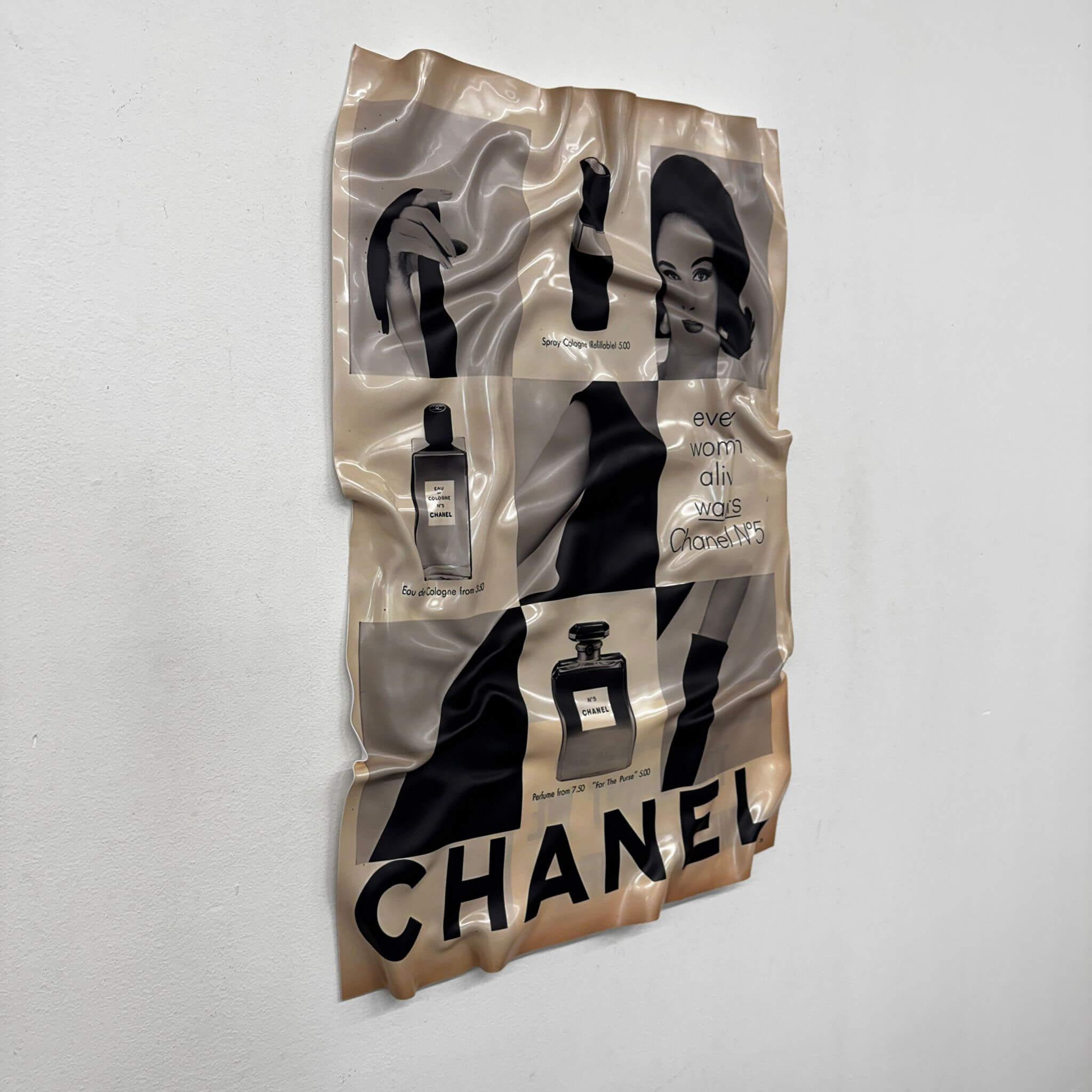 Tableau froissé - Chanel N°5