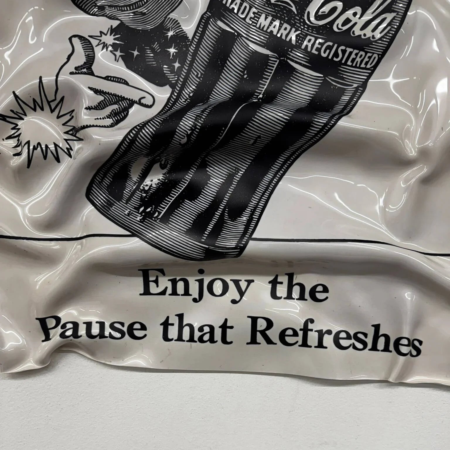 Tableau froissé – Coca-Cola Vintage