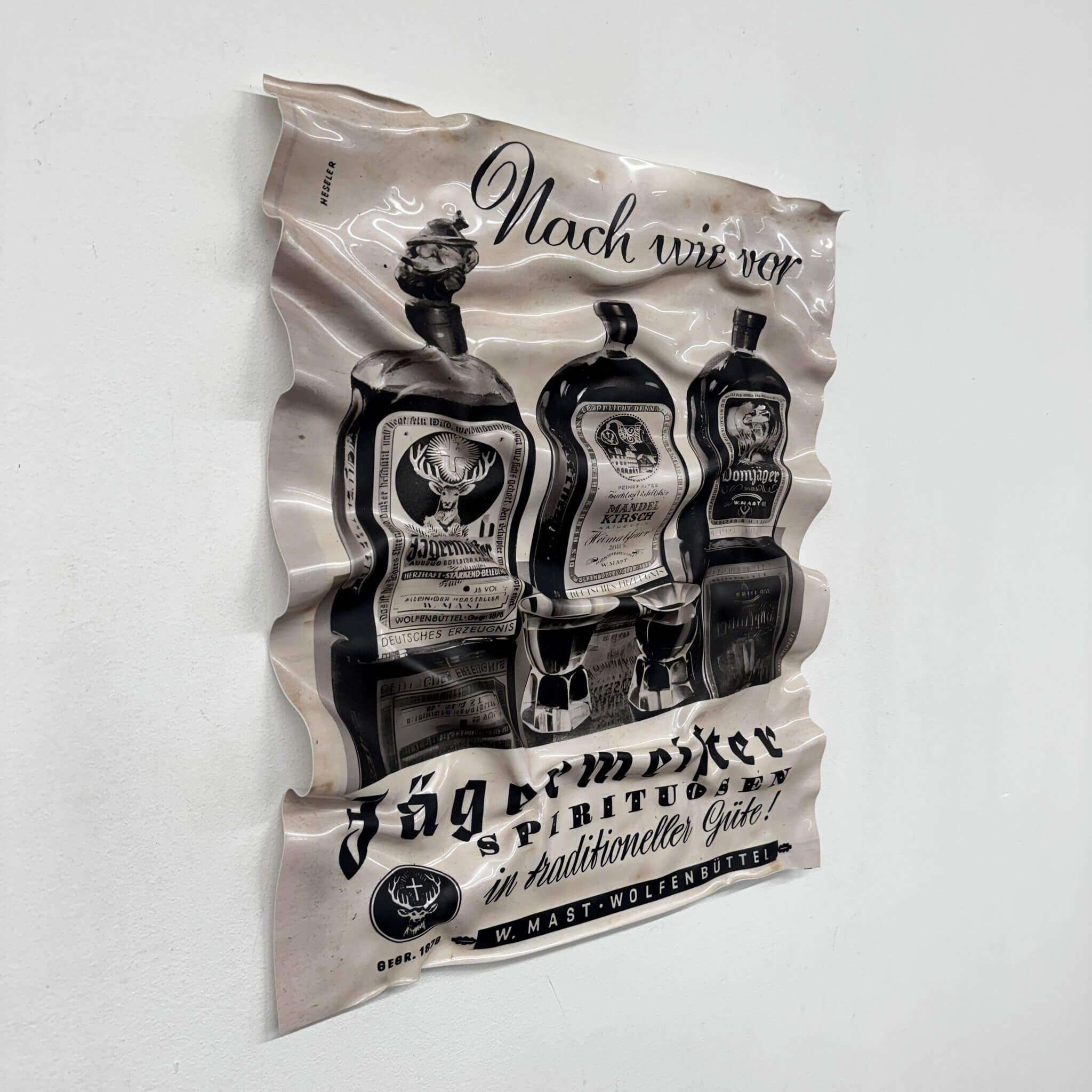 Tableau froissé – Jägermeister