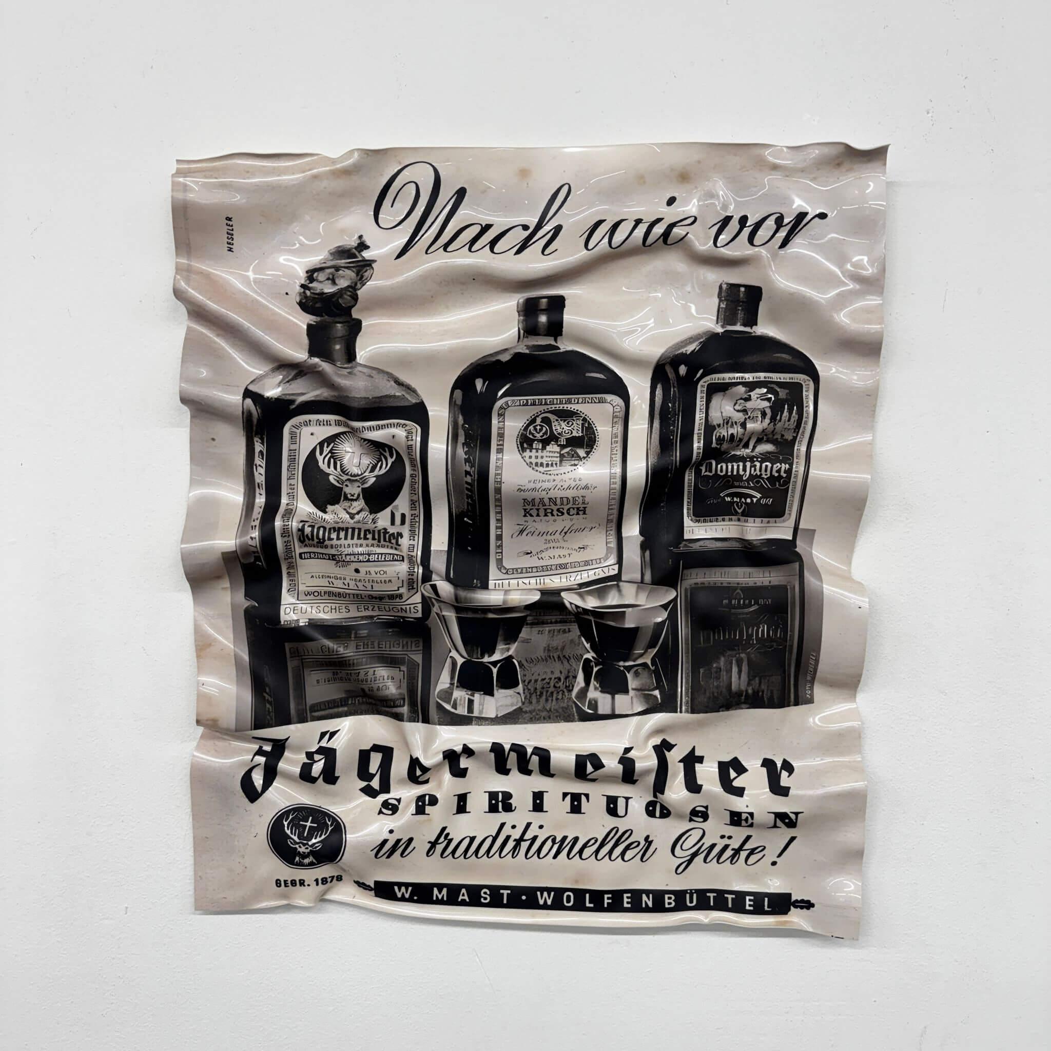 Tableau froissé – Jägermeister