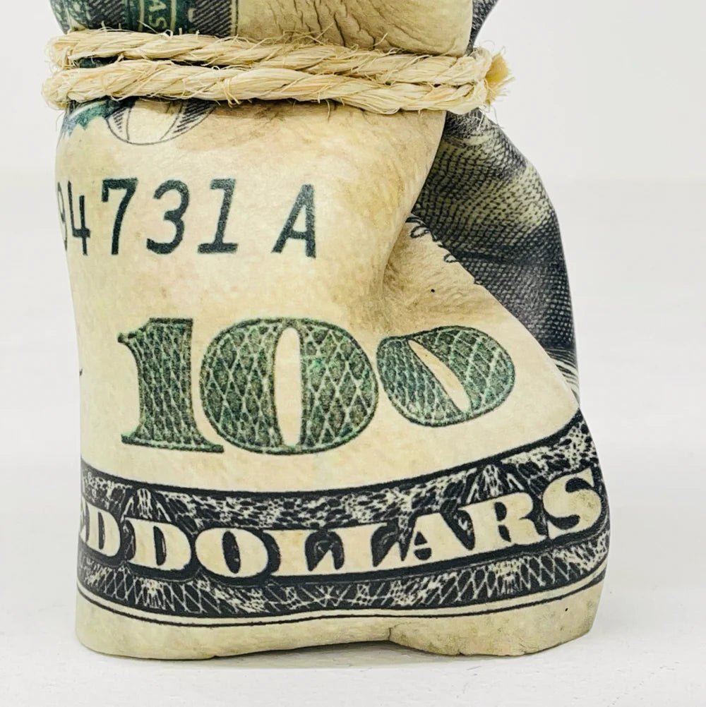 Sculpture froissé - 100$ Dollar - Luxartis