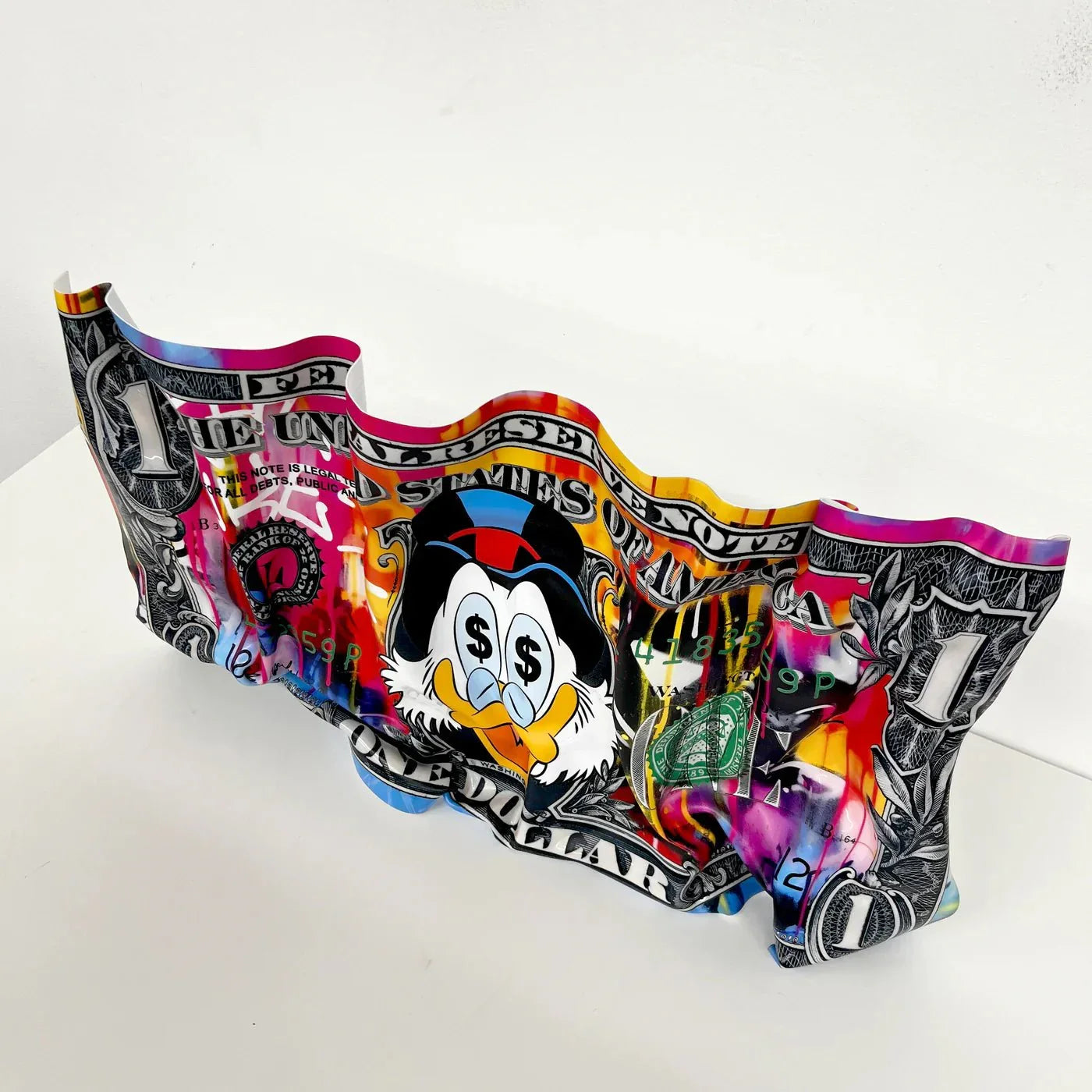 Sculpture froissé - Picsou - Luxartis