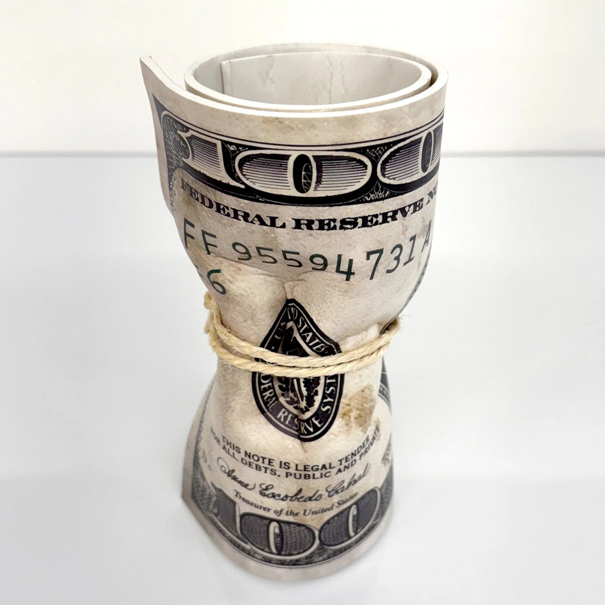 Sculpture Verticale - 100$ Dollars - Luxartis