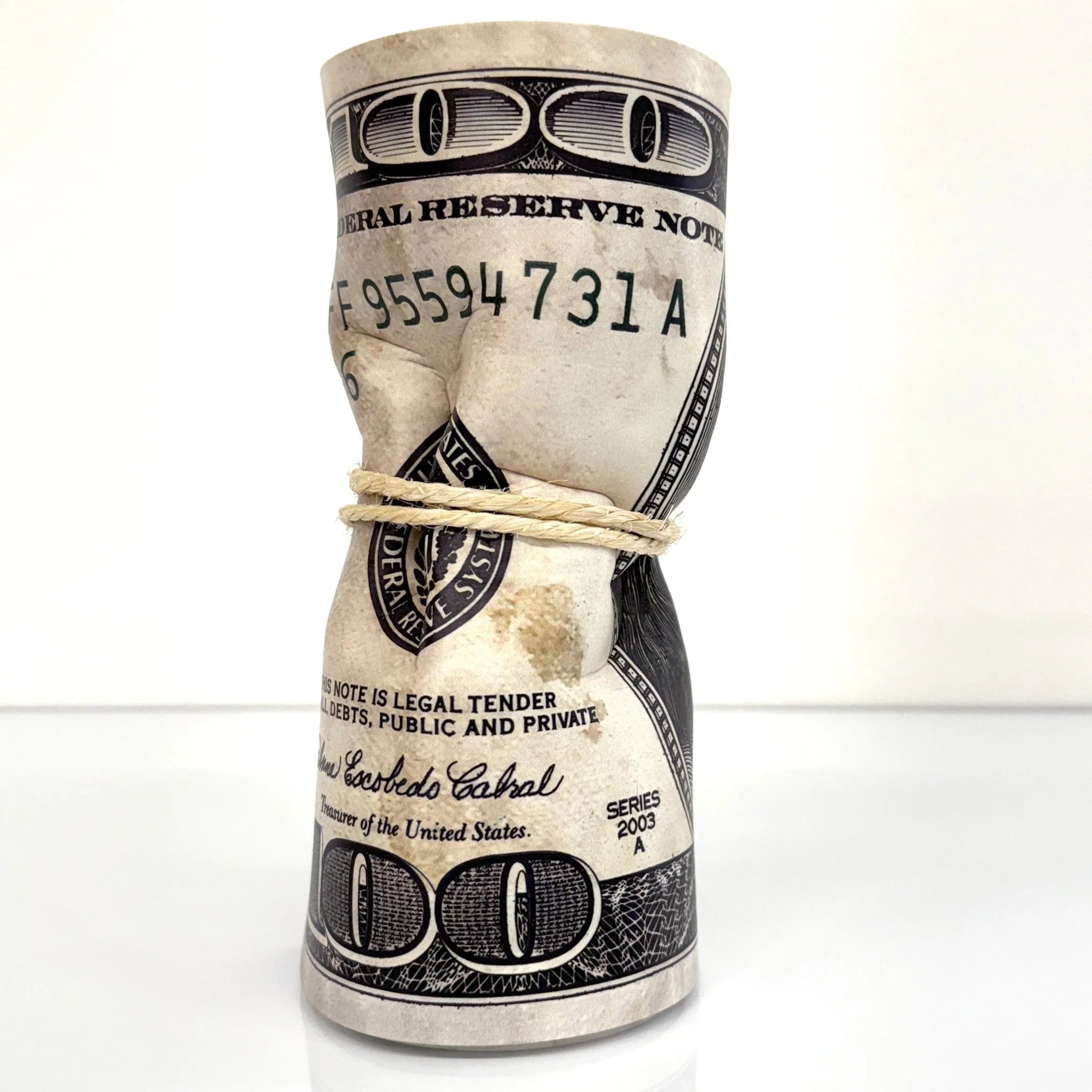 Sculpture Verticale - 100$ Dollars - Luxartis