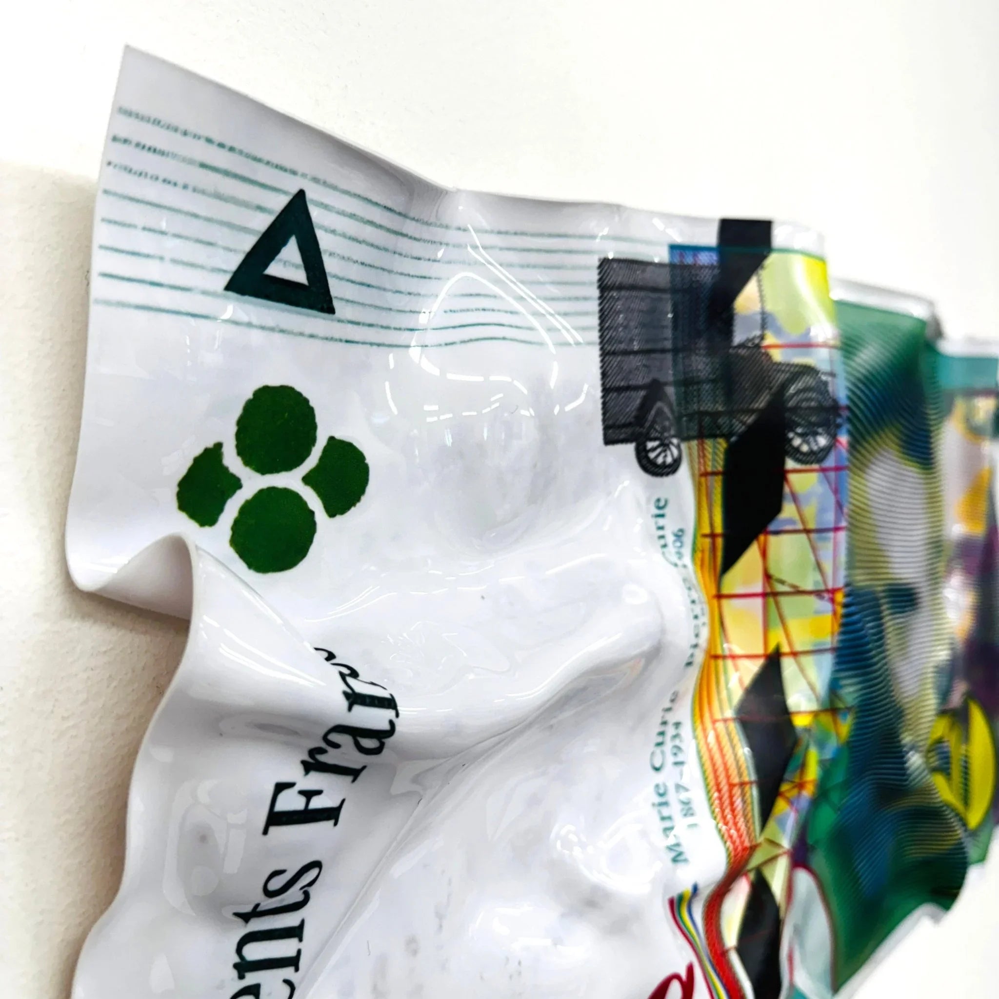 Tableau froissé - 500 Francs - Luxartis