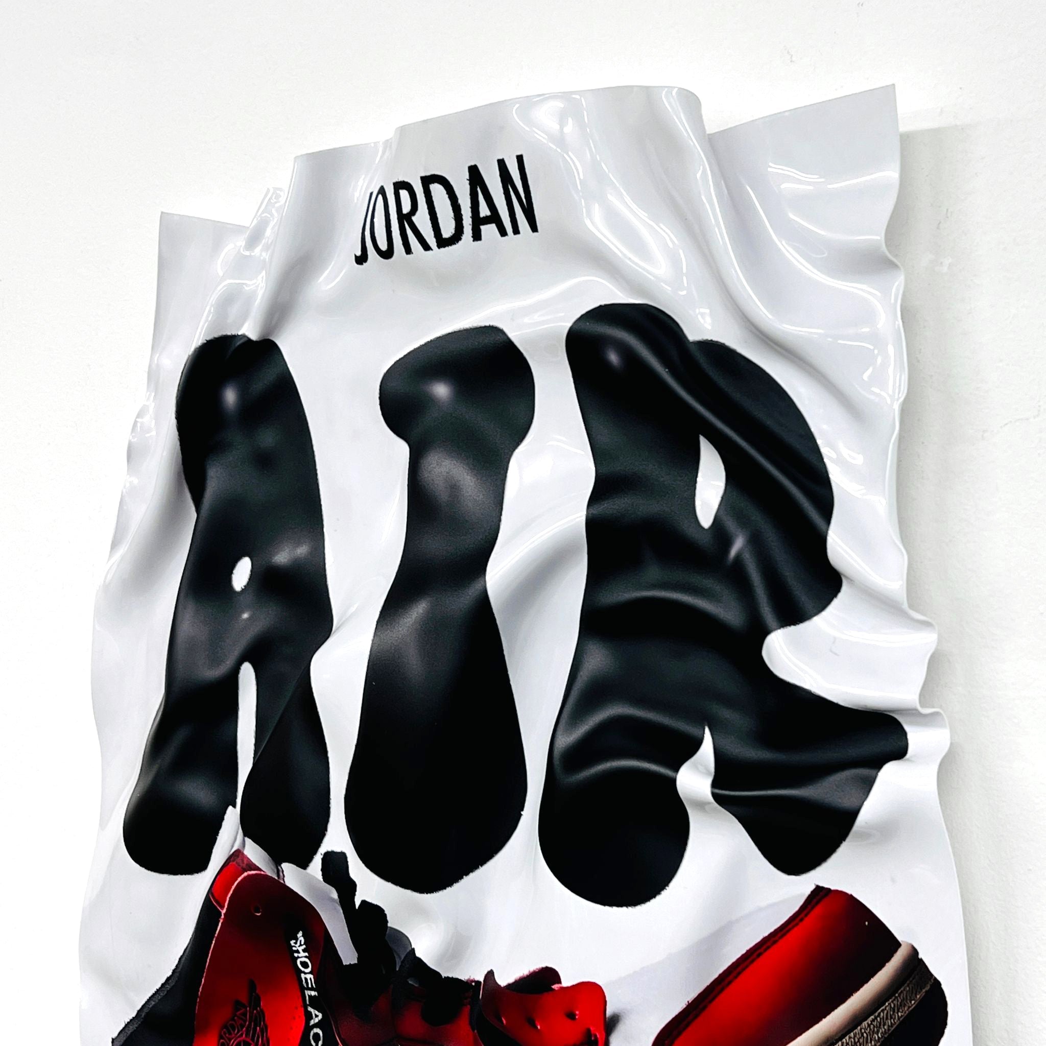 Tableau froissé - Air Jordan - Luxartis