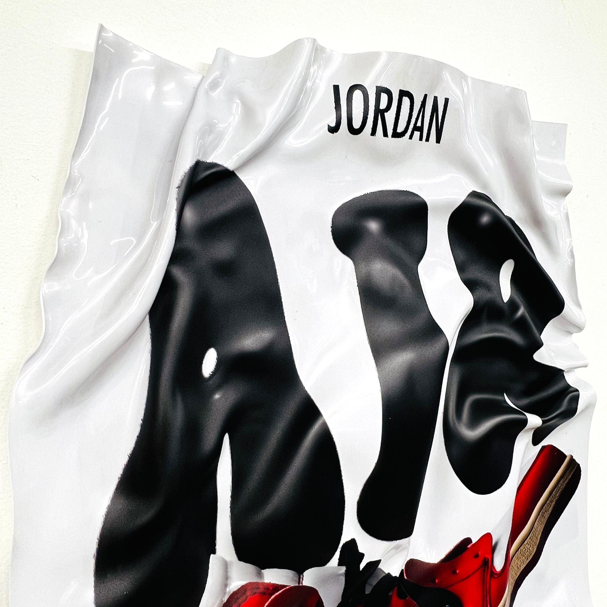 Tableau froissé - Air Jordan - Luxartis