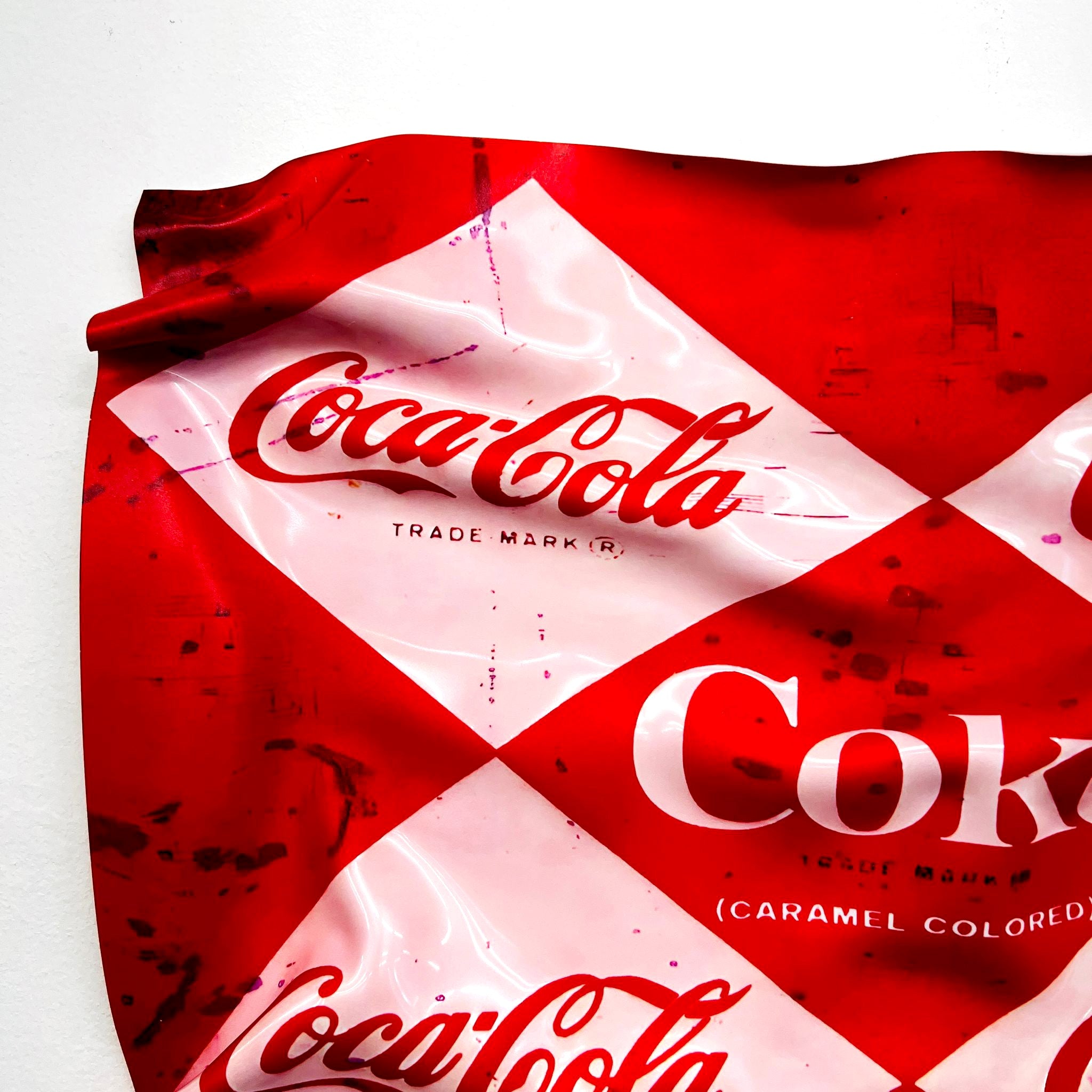 Tableau froissé - Coca Cola - Luxartis