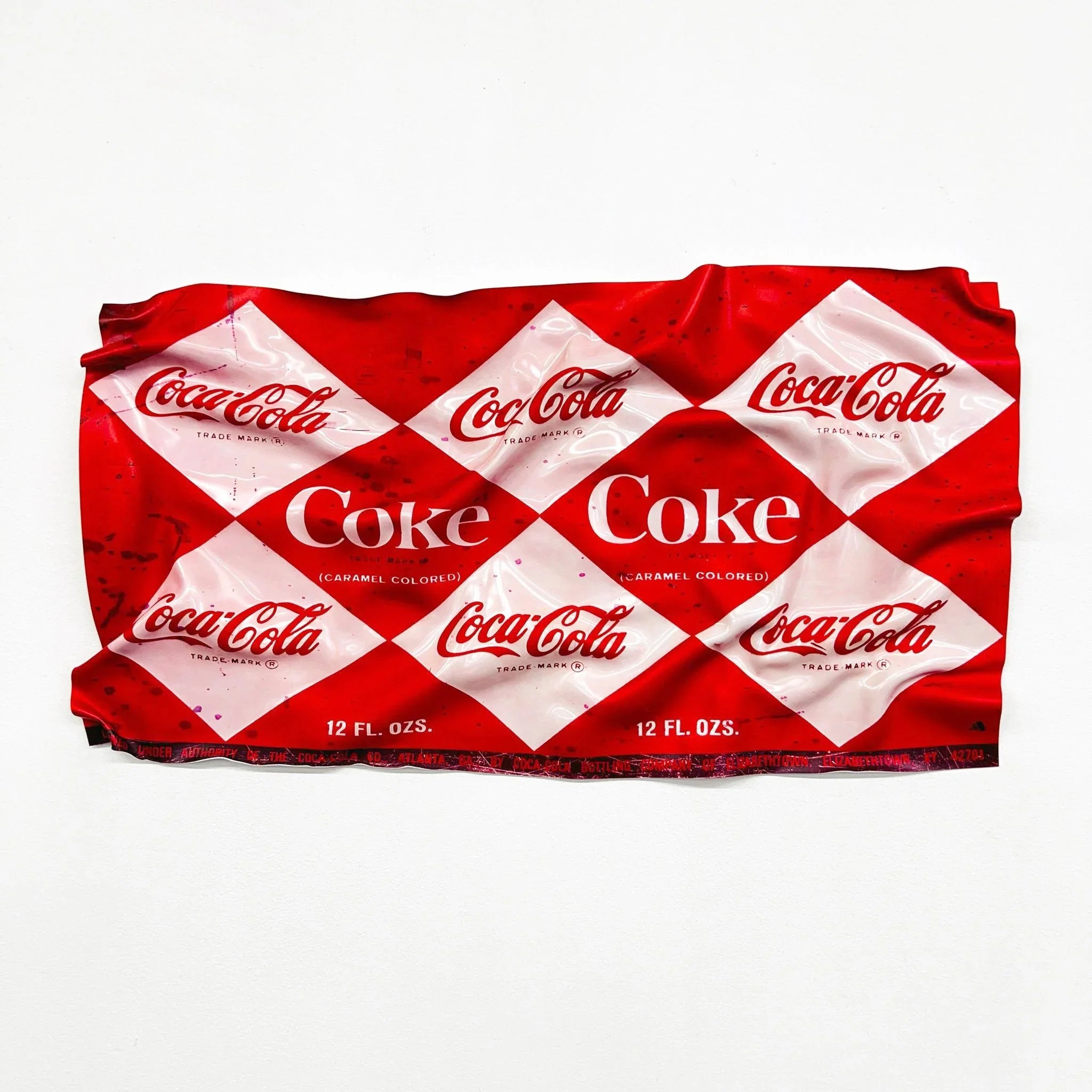 Tableau froissé - Coca Cola - Luxartis