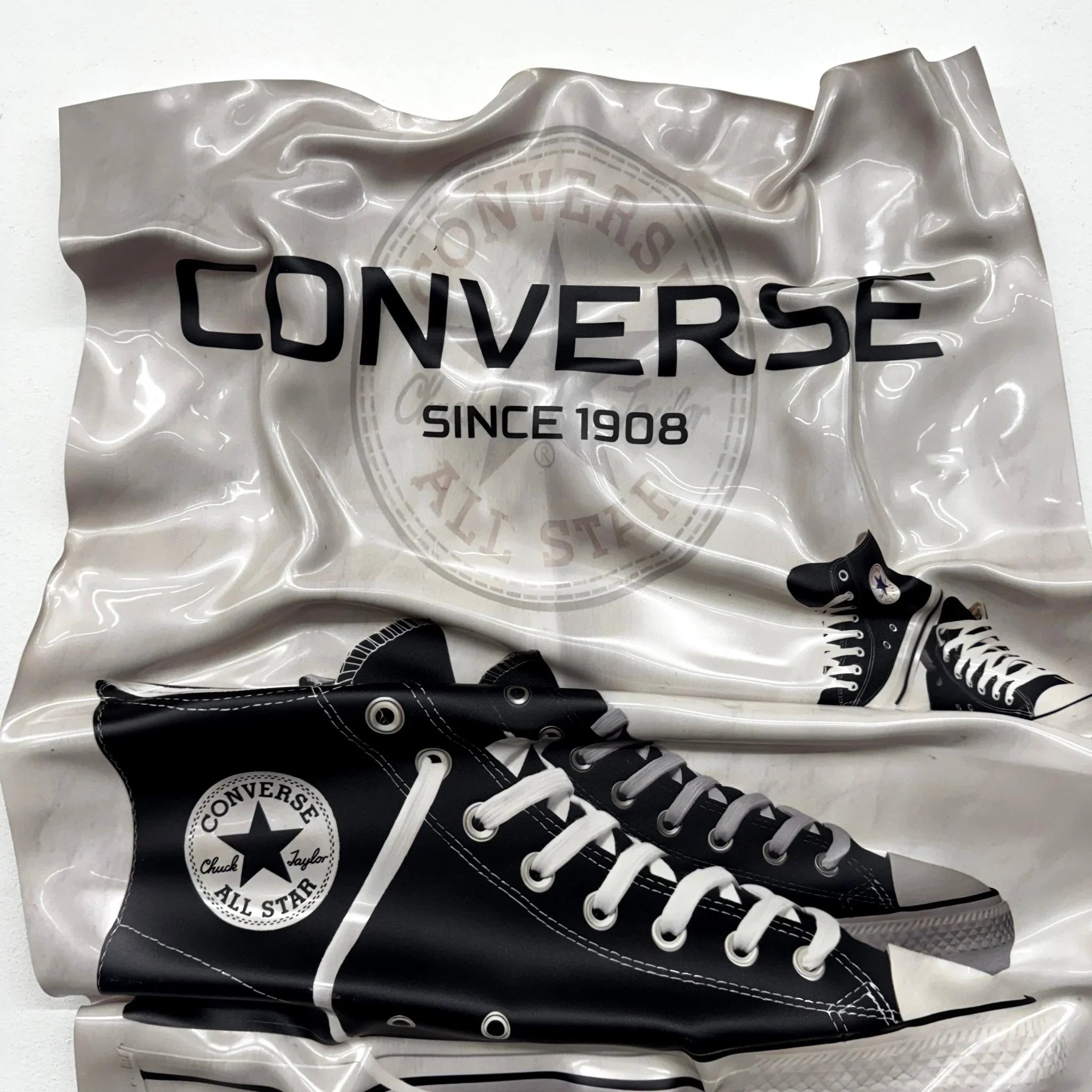 Tableau froissé - Converse "Chuck 70 Iconic" - Luxartis