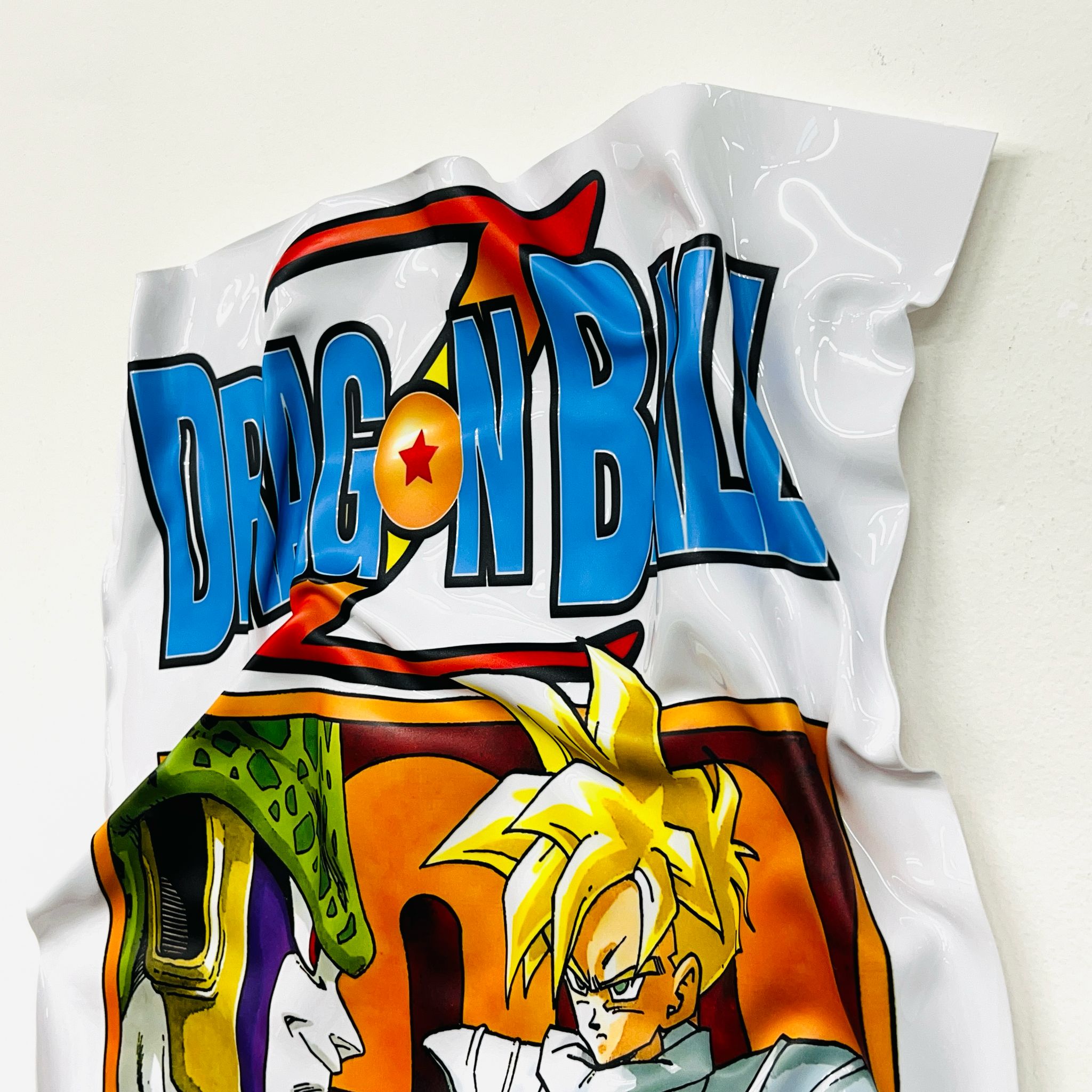 Tableau froissé - Dragon Ball Z - Luxartis