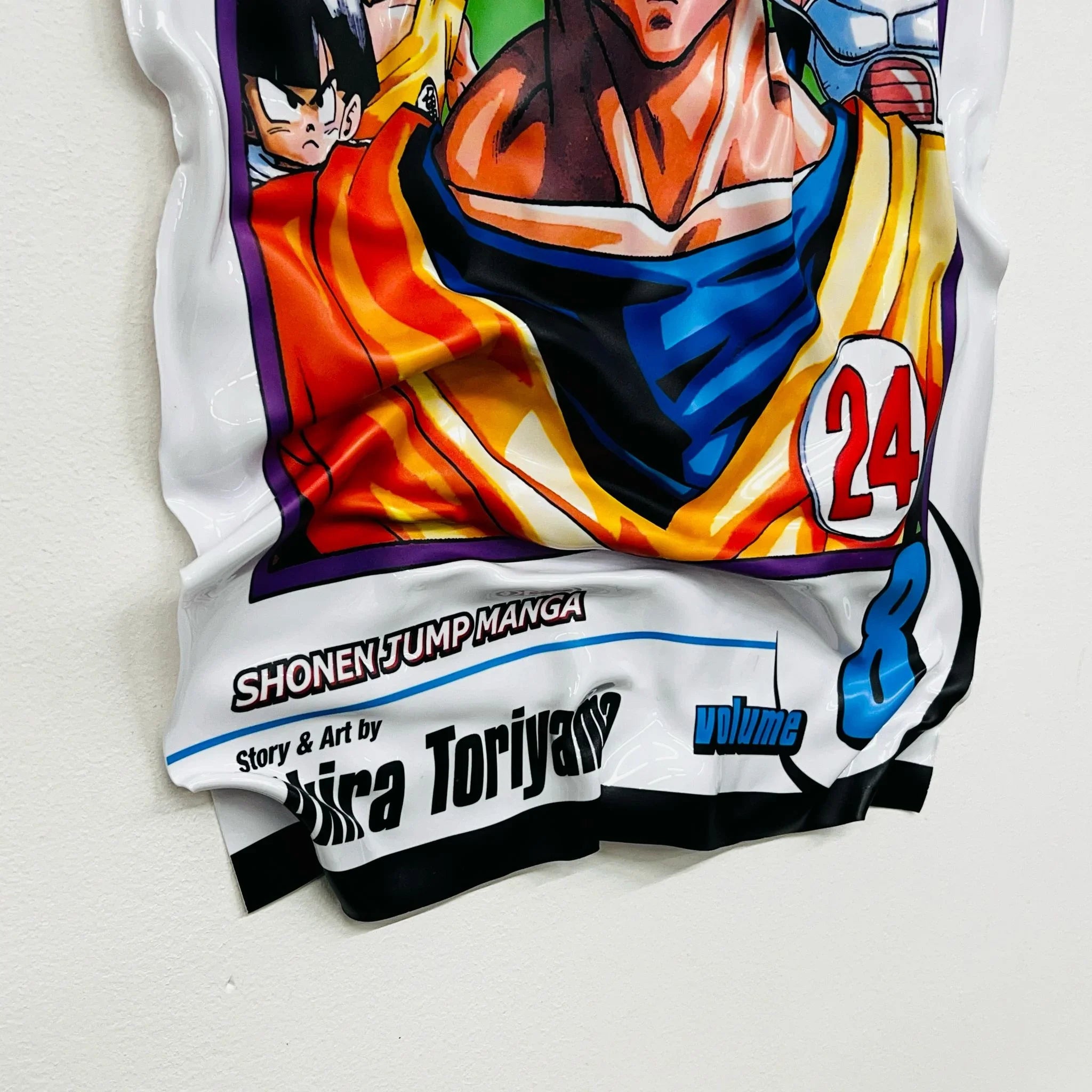 Tableau froissé - Dragon Ball Z - Luxartis