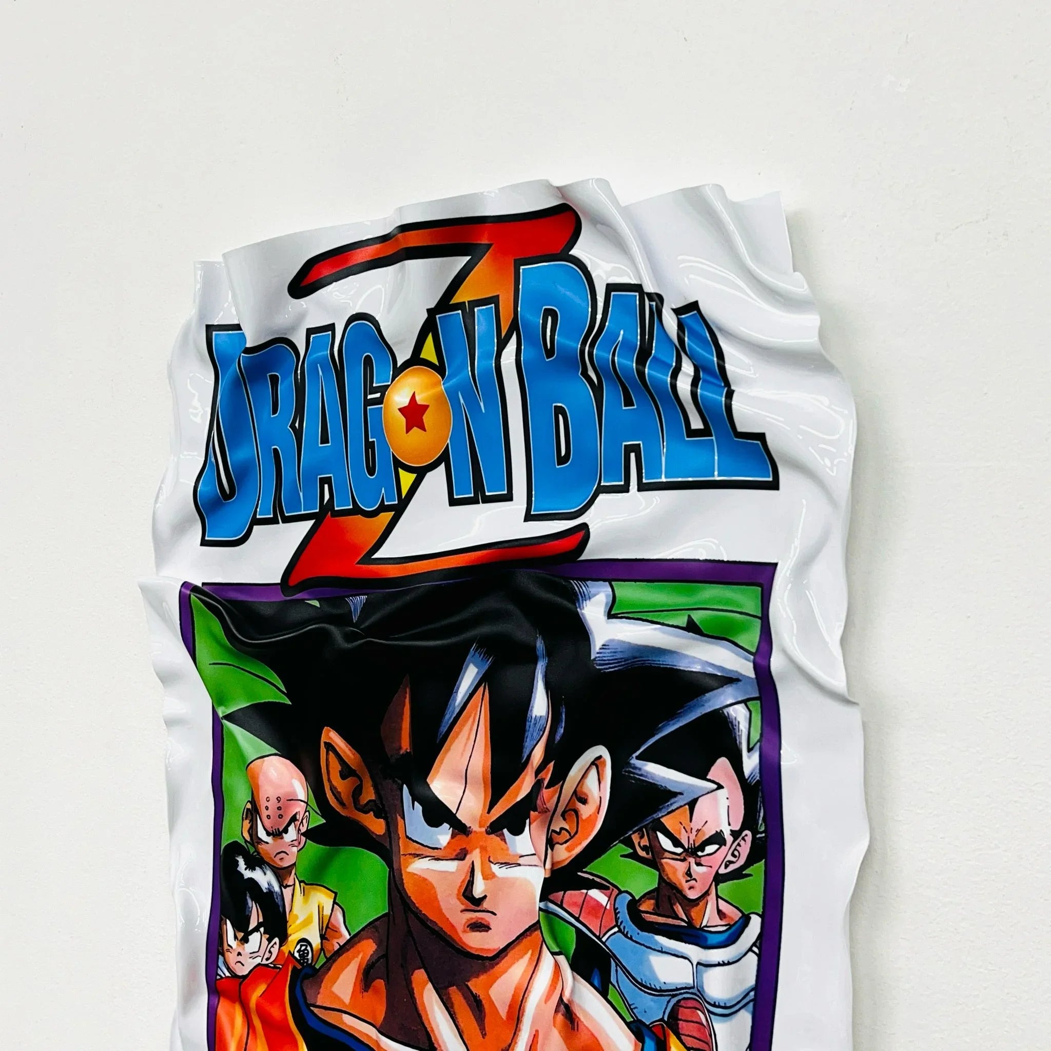Tableau froissé - Dragon Ball Z - Luxartis
