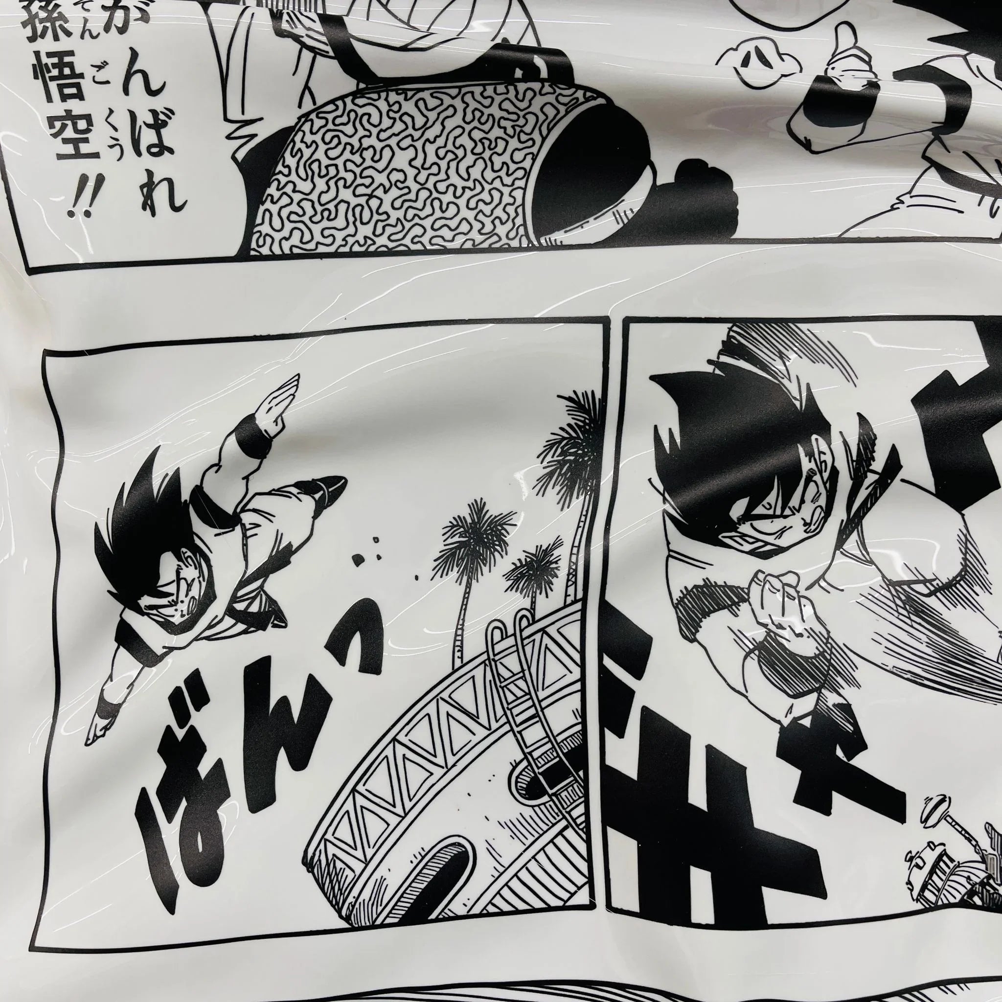 Tableau froissé - Dragon Ball Z - Luxartis