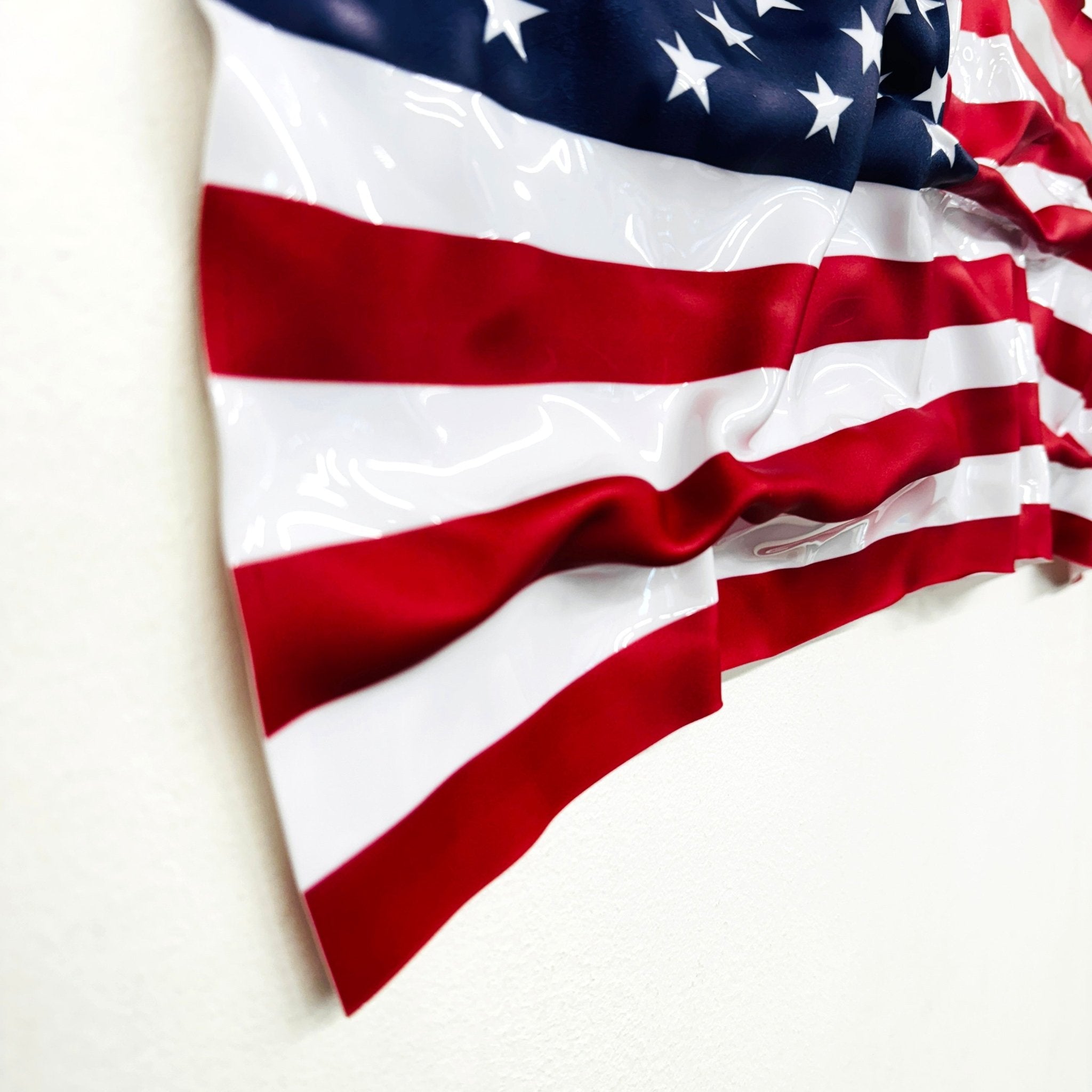 Tableau froissé - Drapeau USA - Luxartis