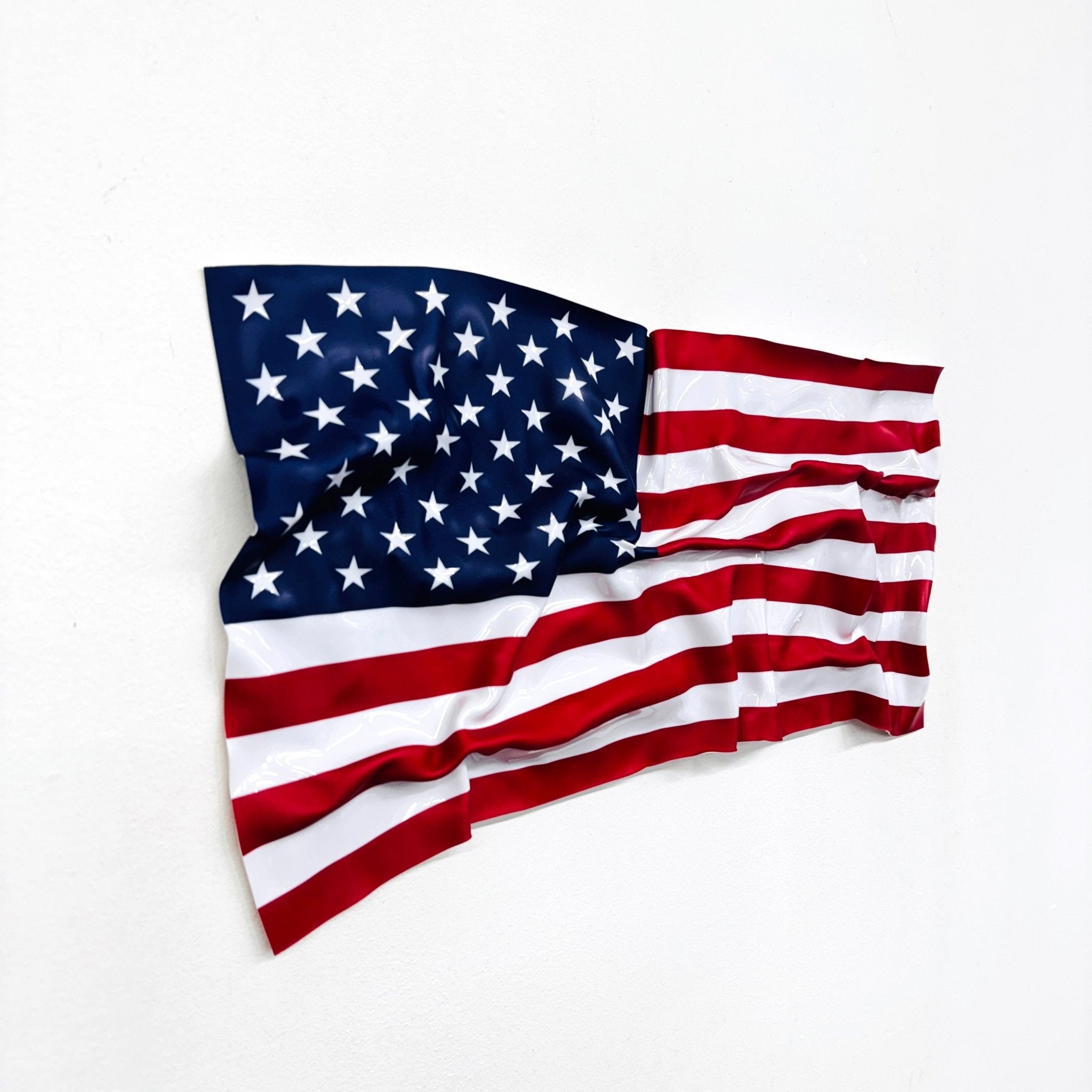 Tableau froissé - Drapeau USA - Luxartis