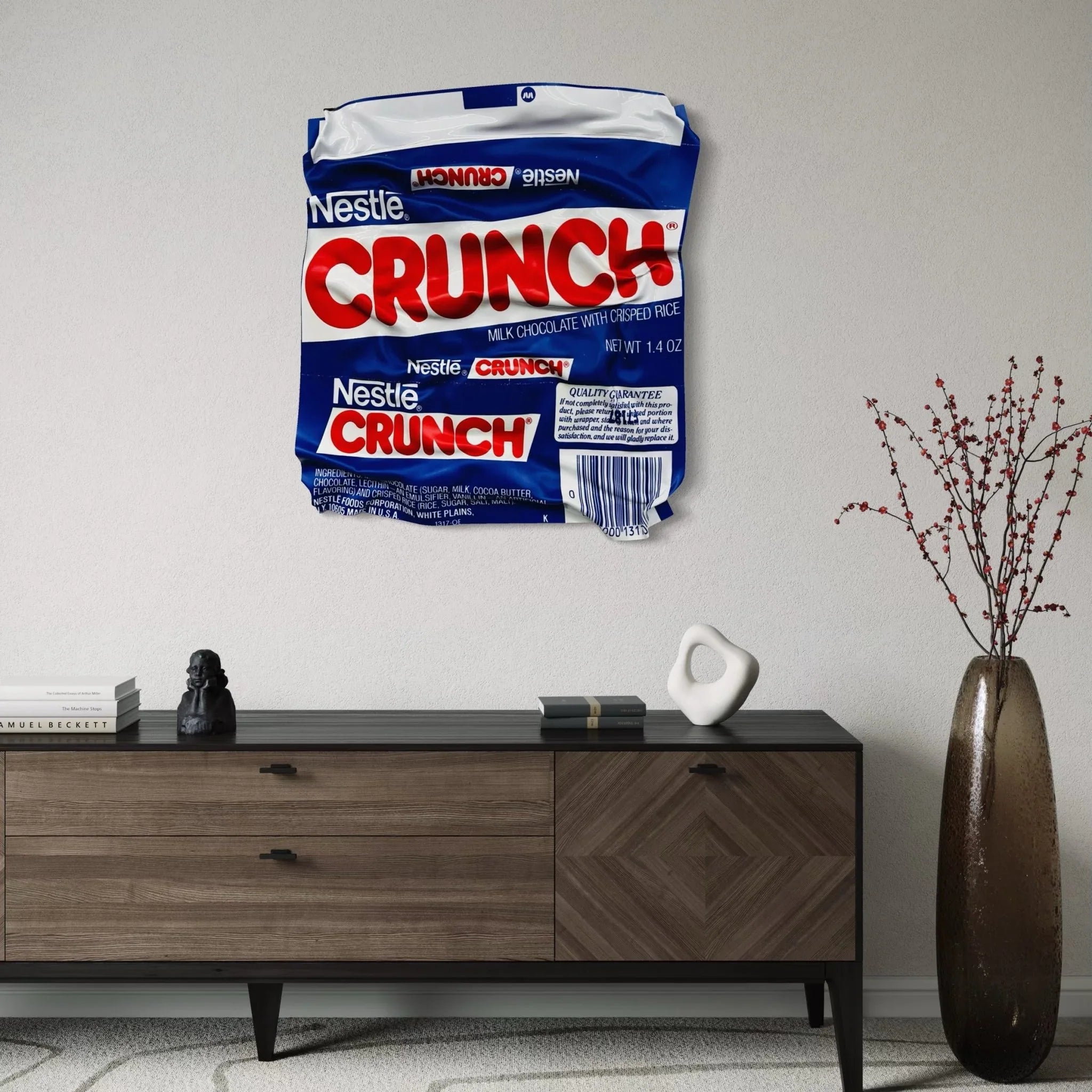 Tableau froissé - Emballage Crunch - Luxartis