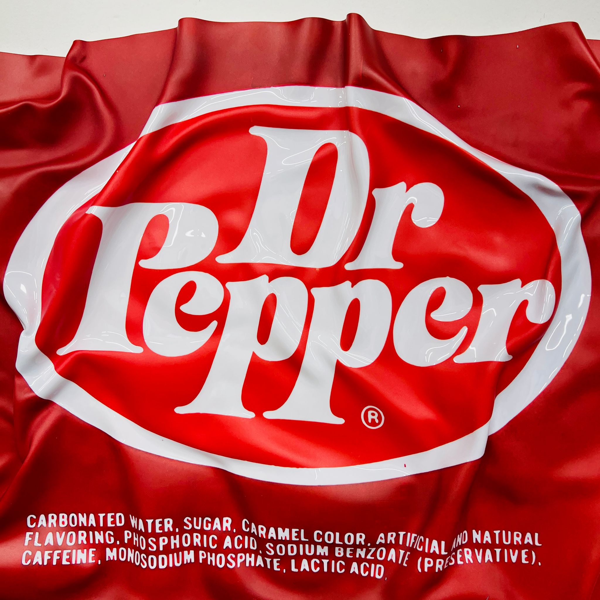 Tableau froissé - Emballage Dr Pepper - Luxartis
