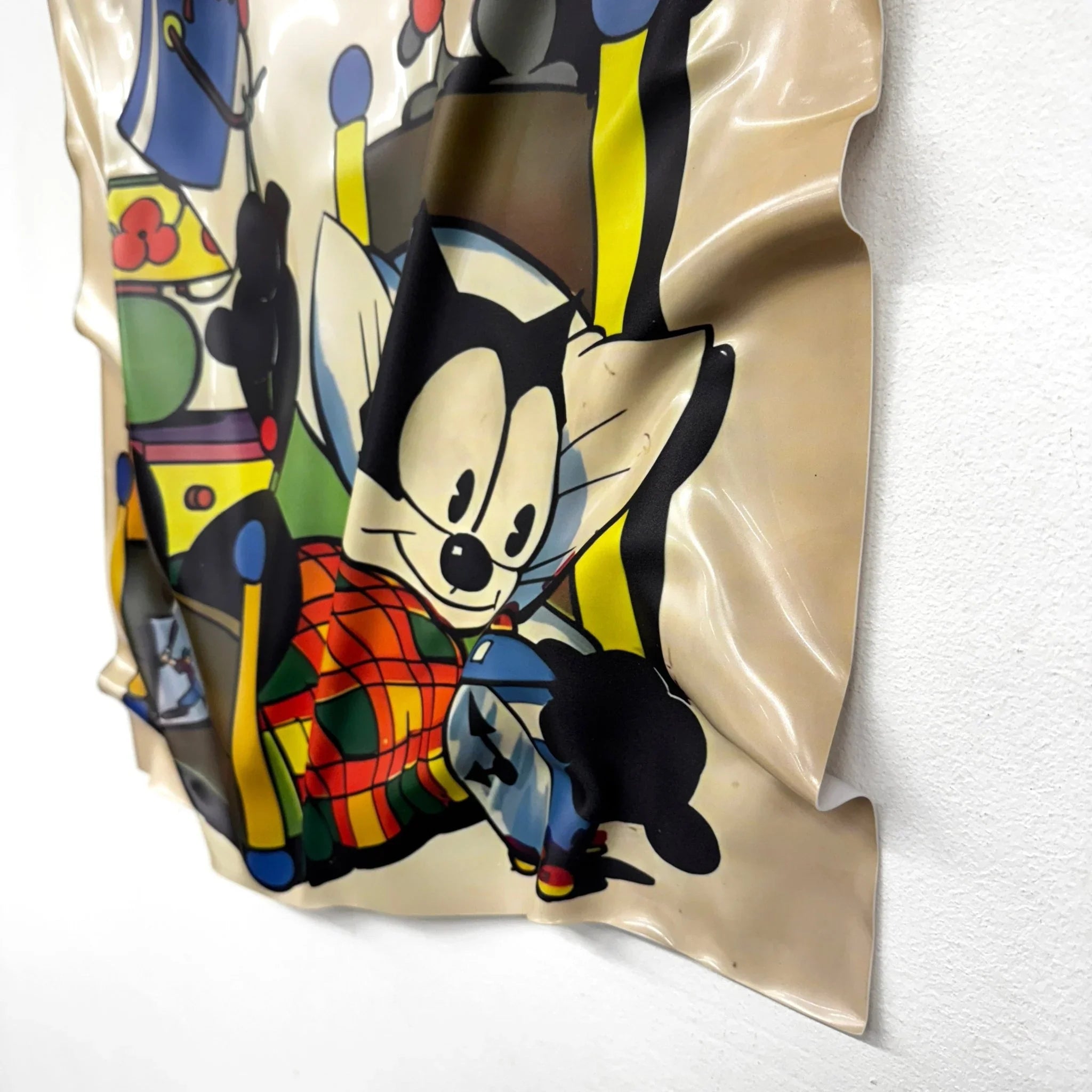 Tableau froissé - Felix the Cat "Vintage Comics" - Luxartis