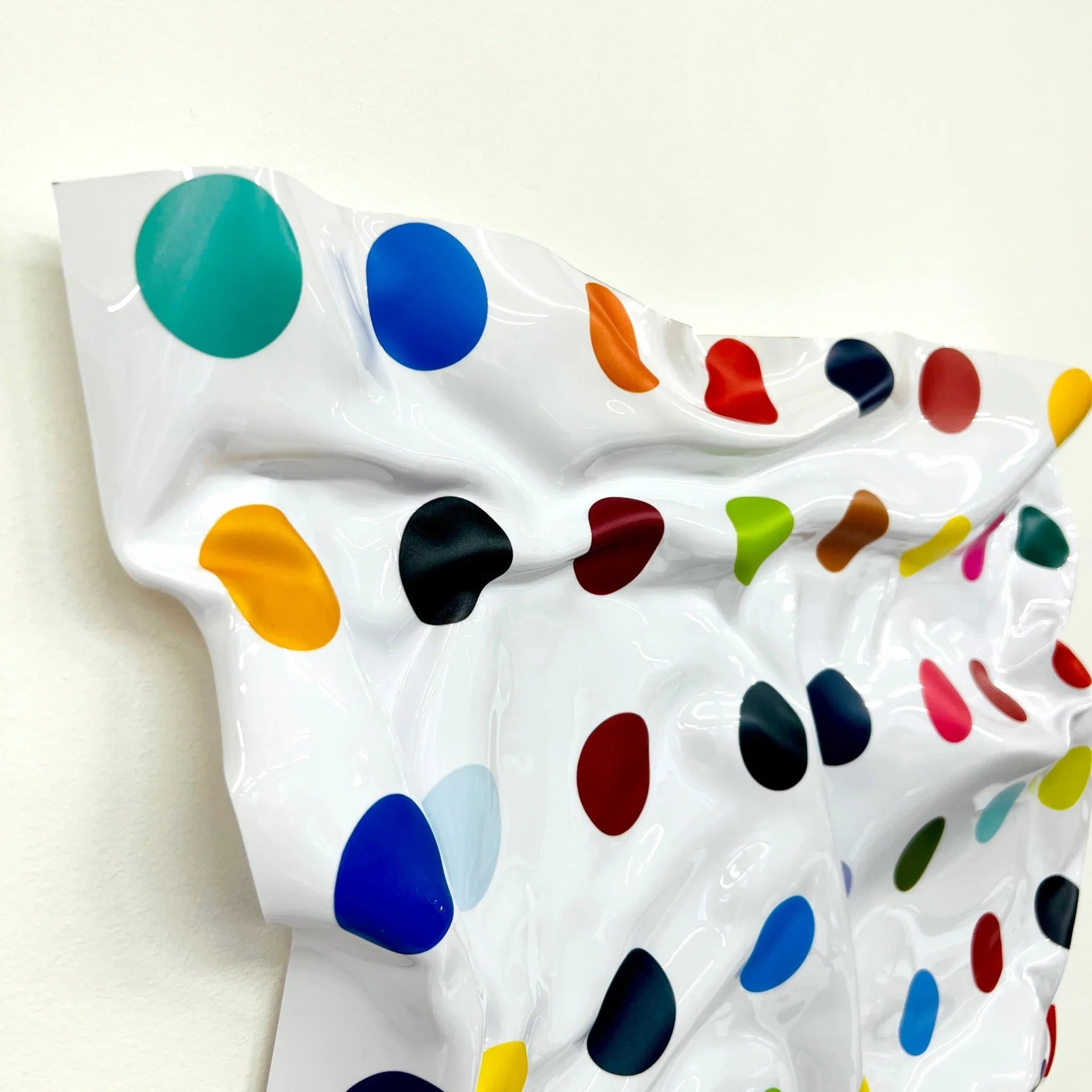 Tableau froissé - Hirst - Luxartis