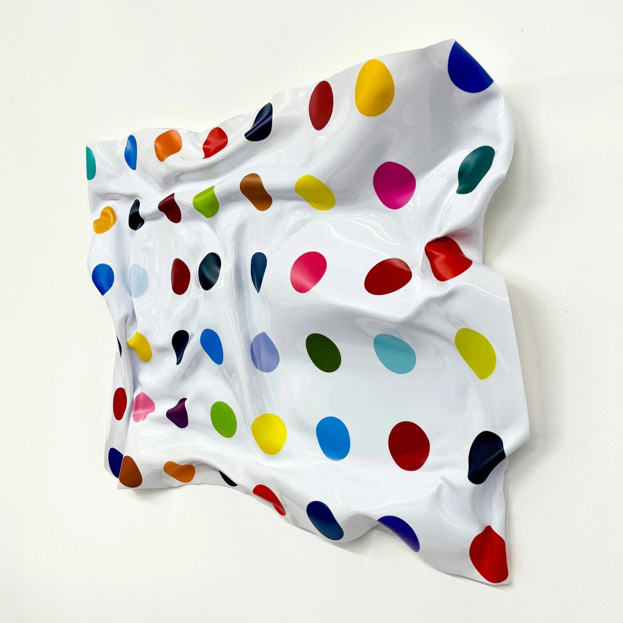 Tableau froissé - Hirst - Luxartis