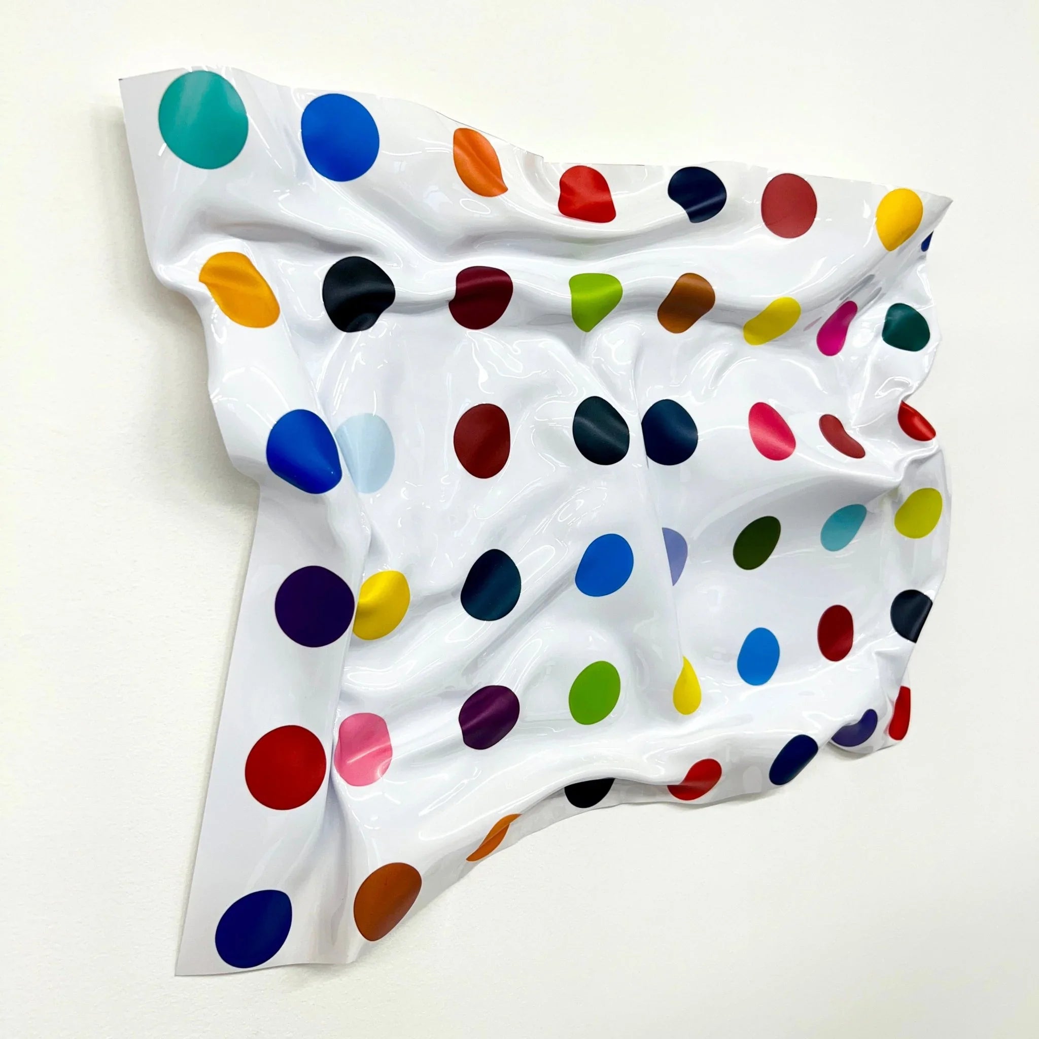 Tableau froissé - Hirst - Luxartis