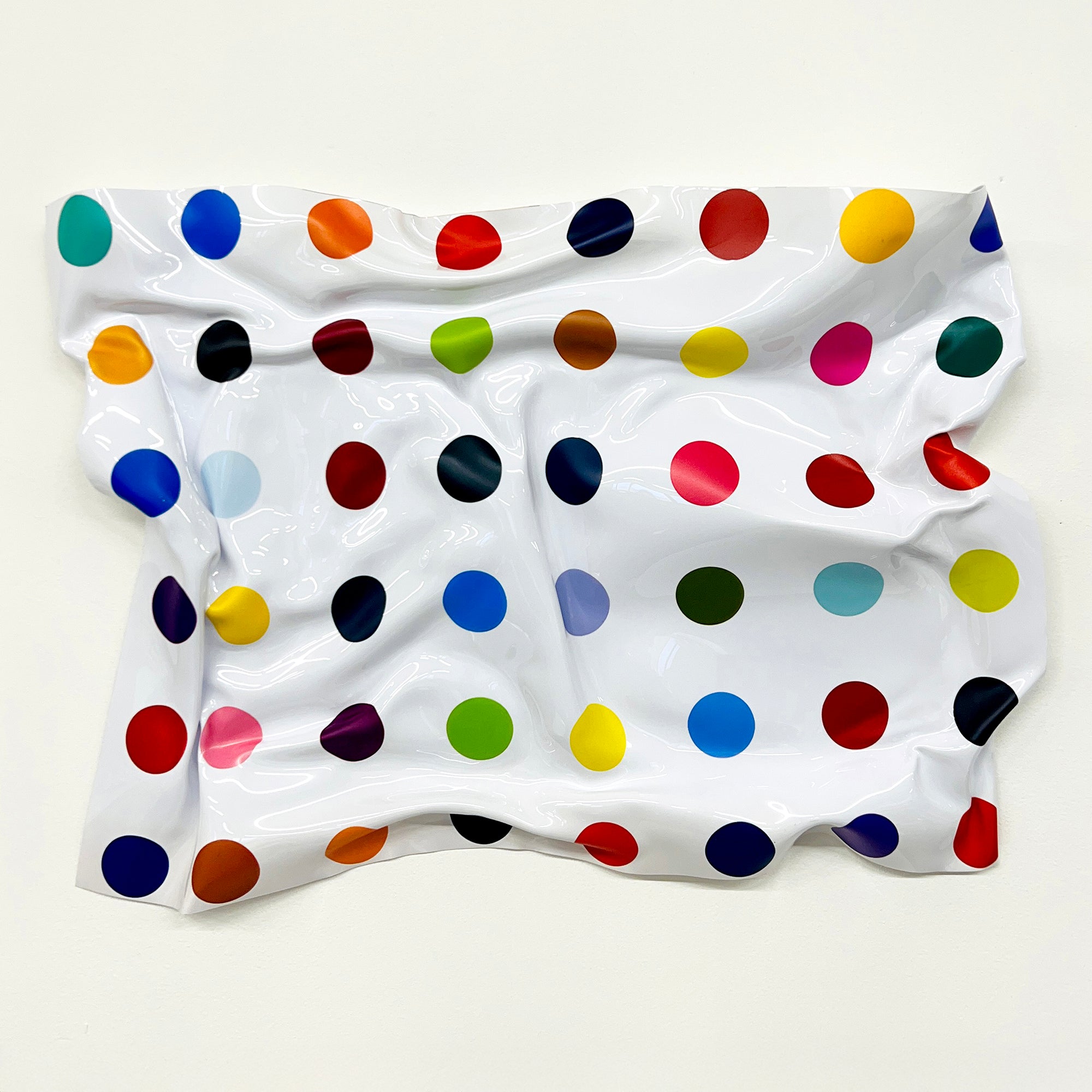 Tableau froissé - Hirst - Luxartis