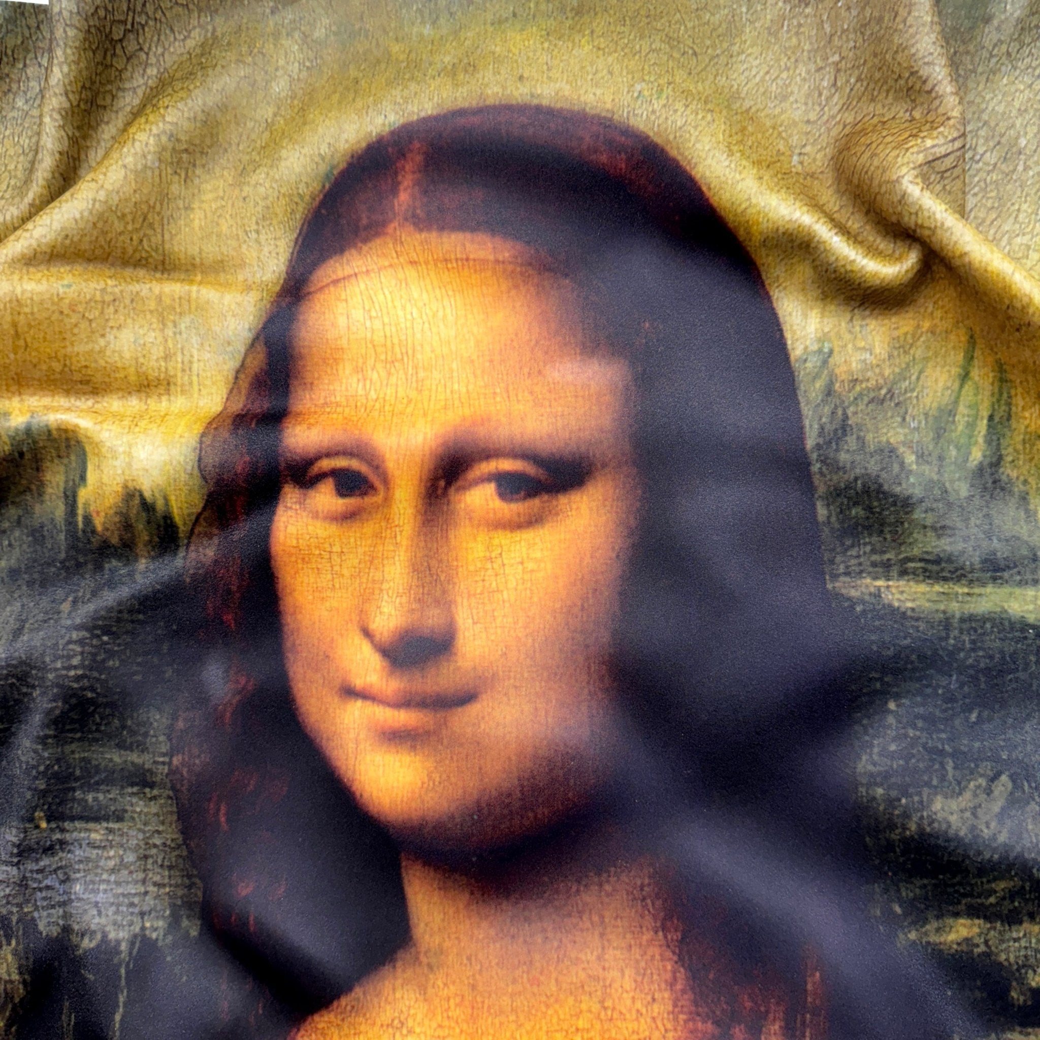 Tableau froissé - La Joconde "Léonard de Vinci" - Luxartis