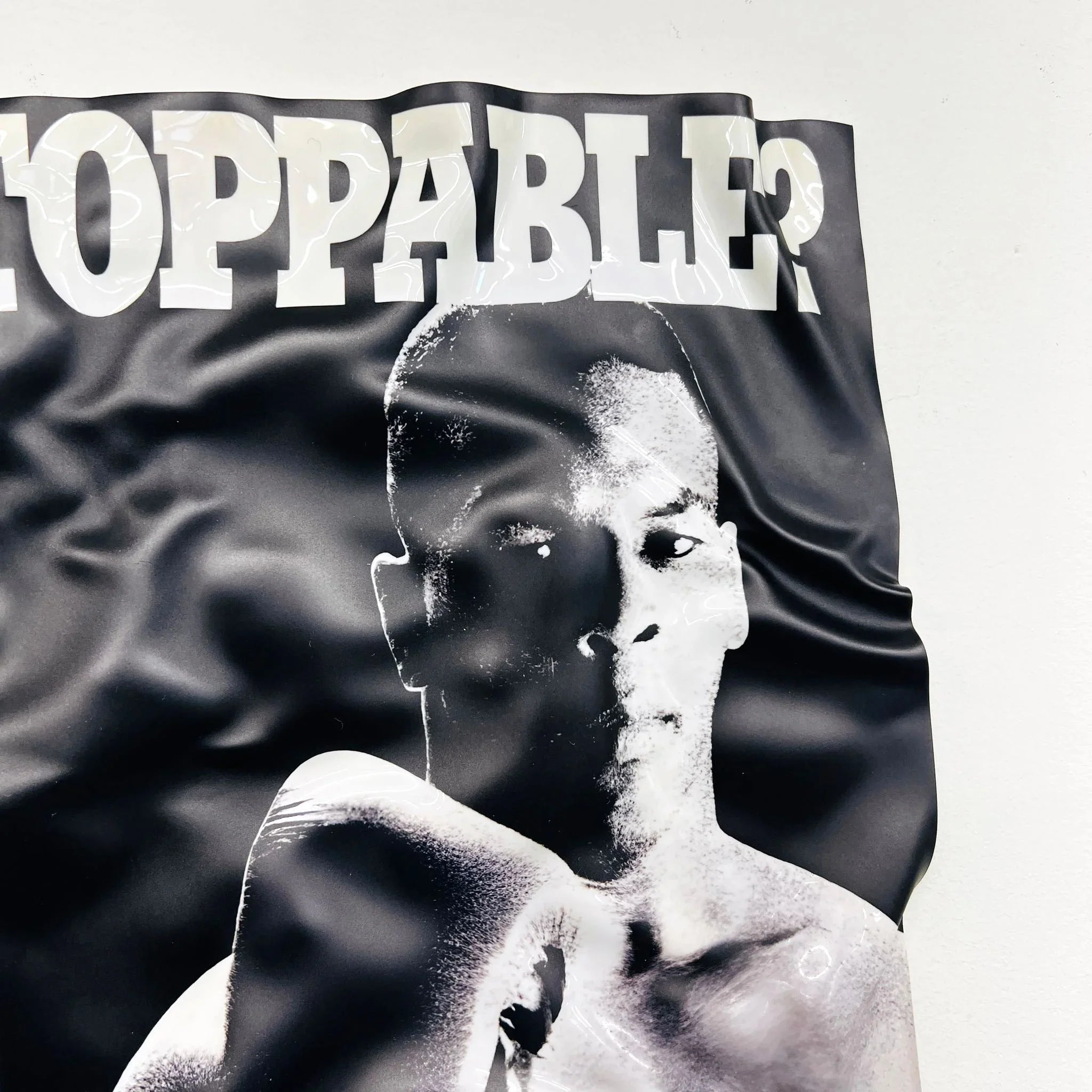 Tableau froissé - Magasine Tyson - Luxartis