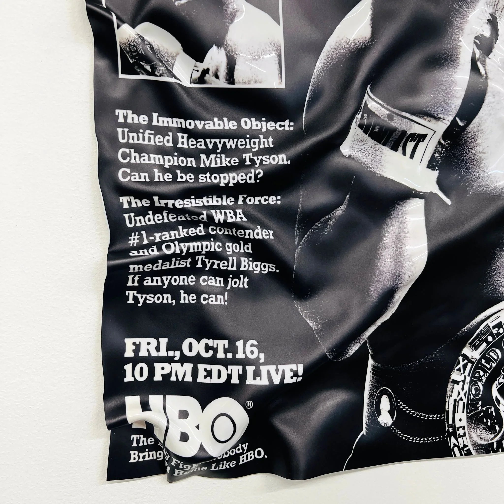 Tableau froissé - Magasine Tyson - Luxartis